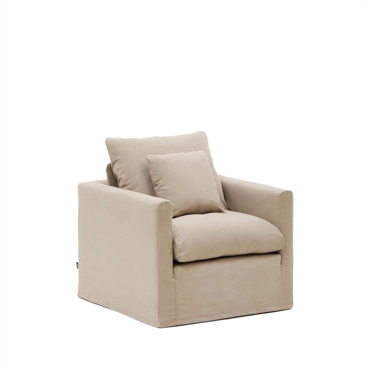Kave Home Fauteuil Nora - Taupe