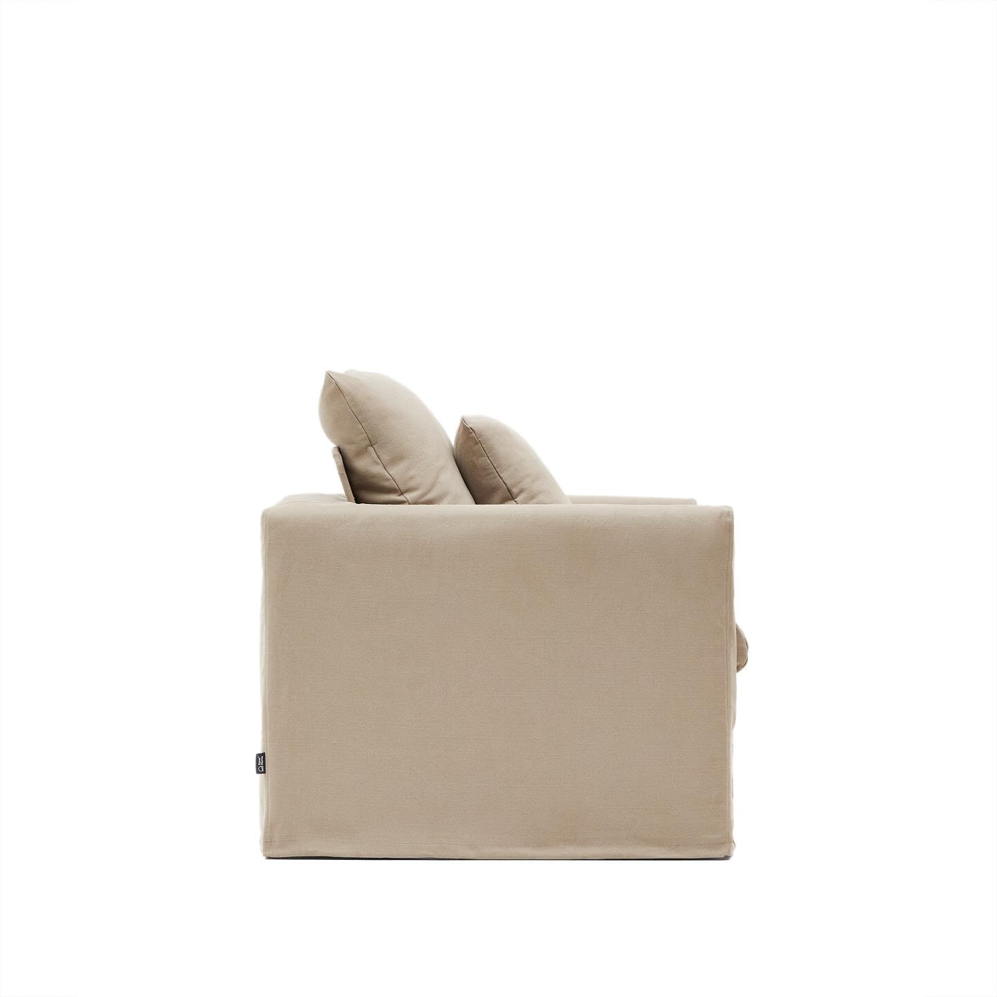 Kave Home Fauteuil 'Nora' kleur Taupe