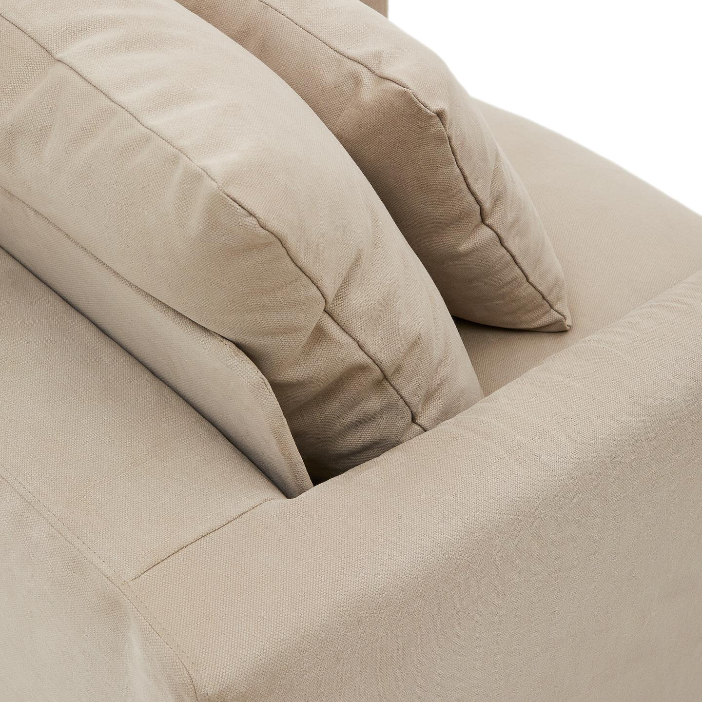 Kave Home Fauteuil 'Nora' kleur Taupe