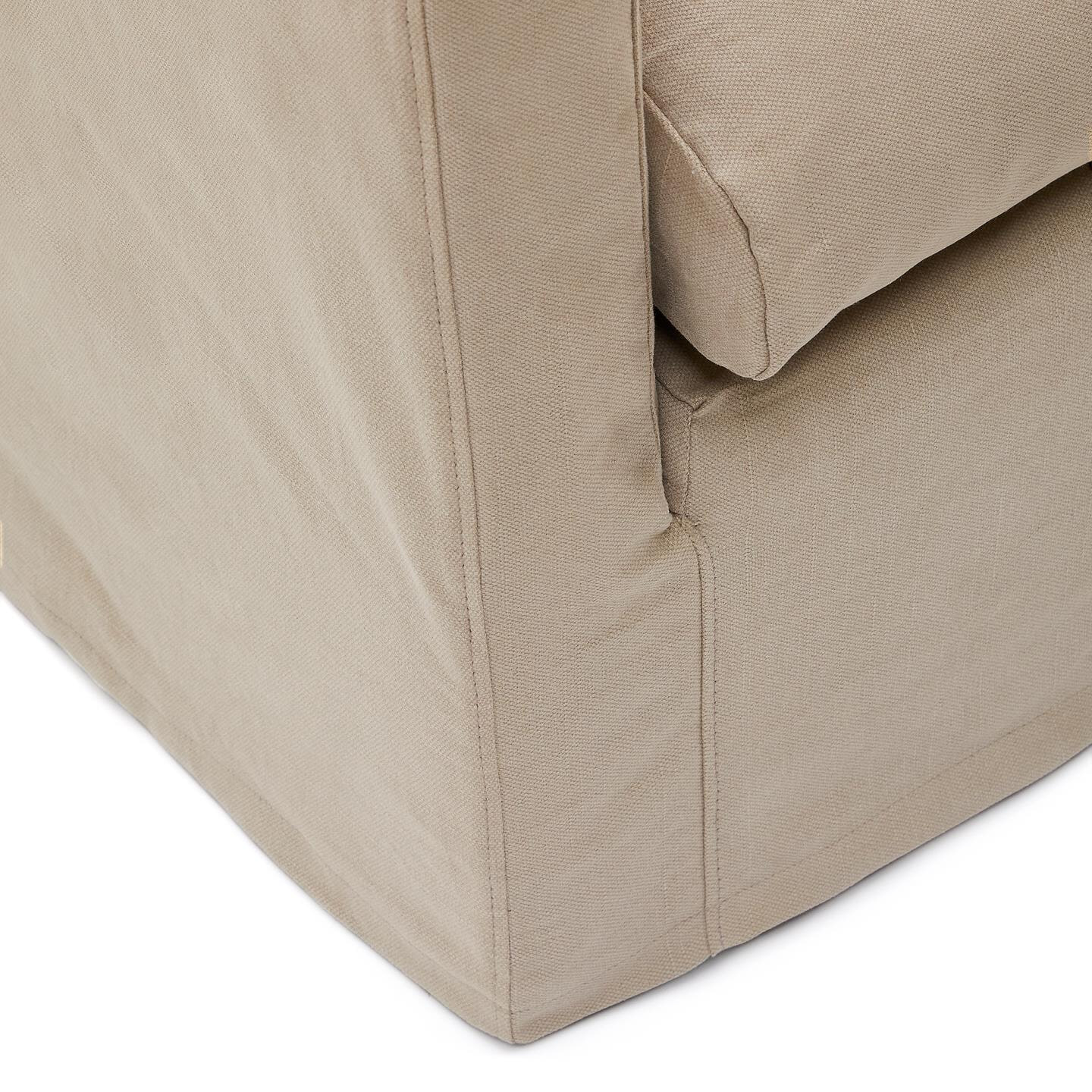 Kave Home Fauteuil 'Nora' kleur Taupe
