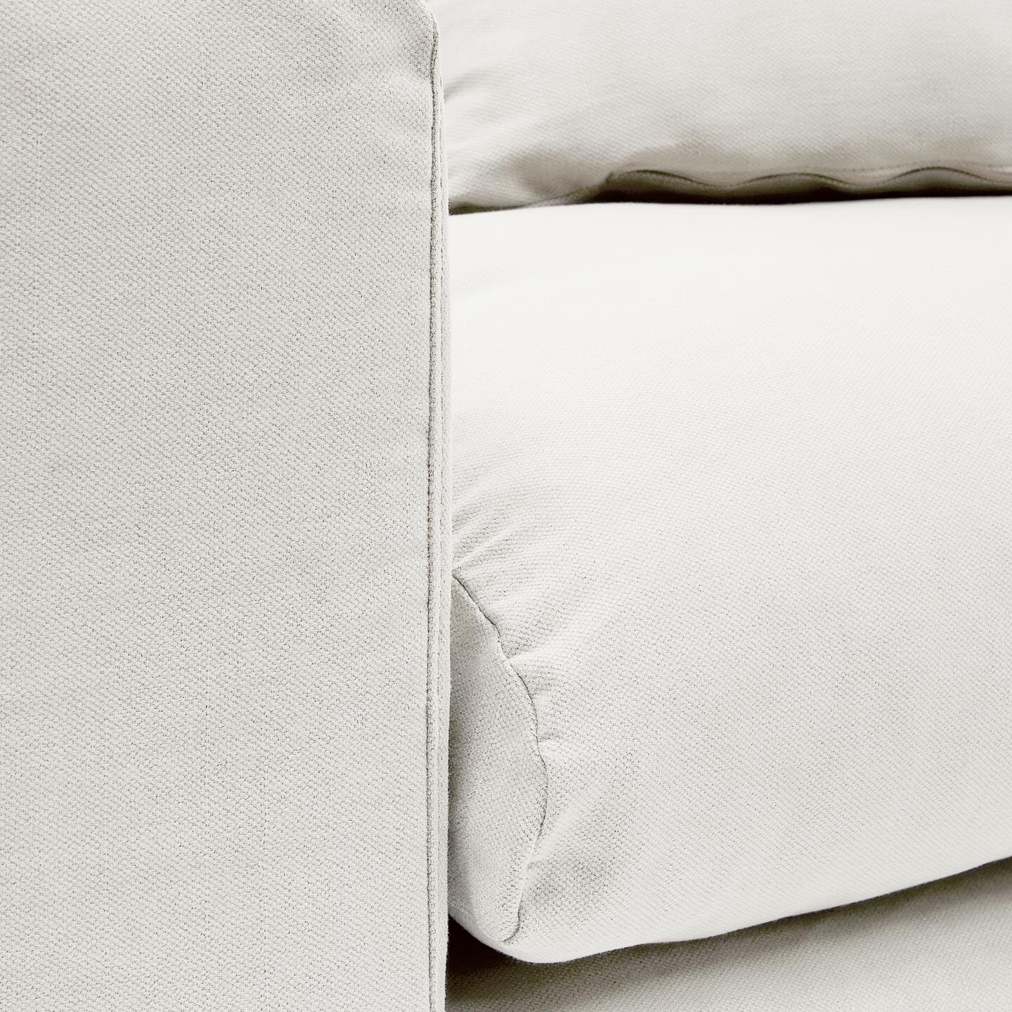 Kave Home Loveseat 'Nora' kleur Ecru