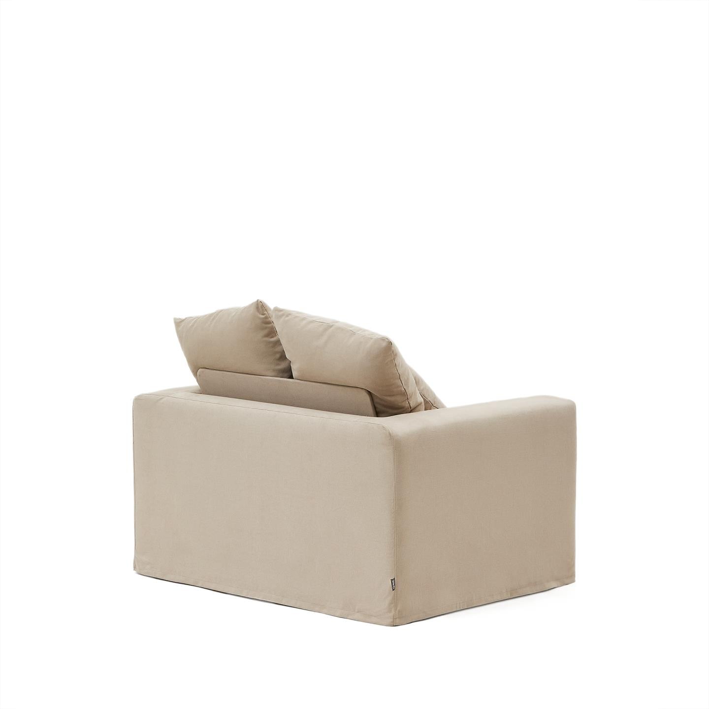 Kave Home Loveseat 'Nora' kleur Taupe