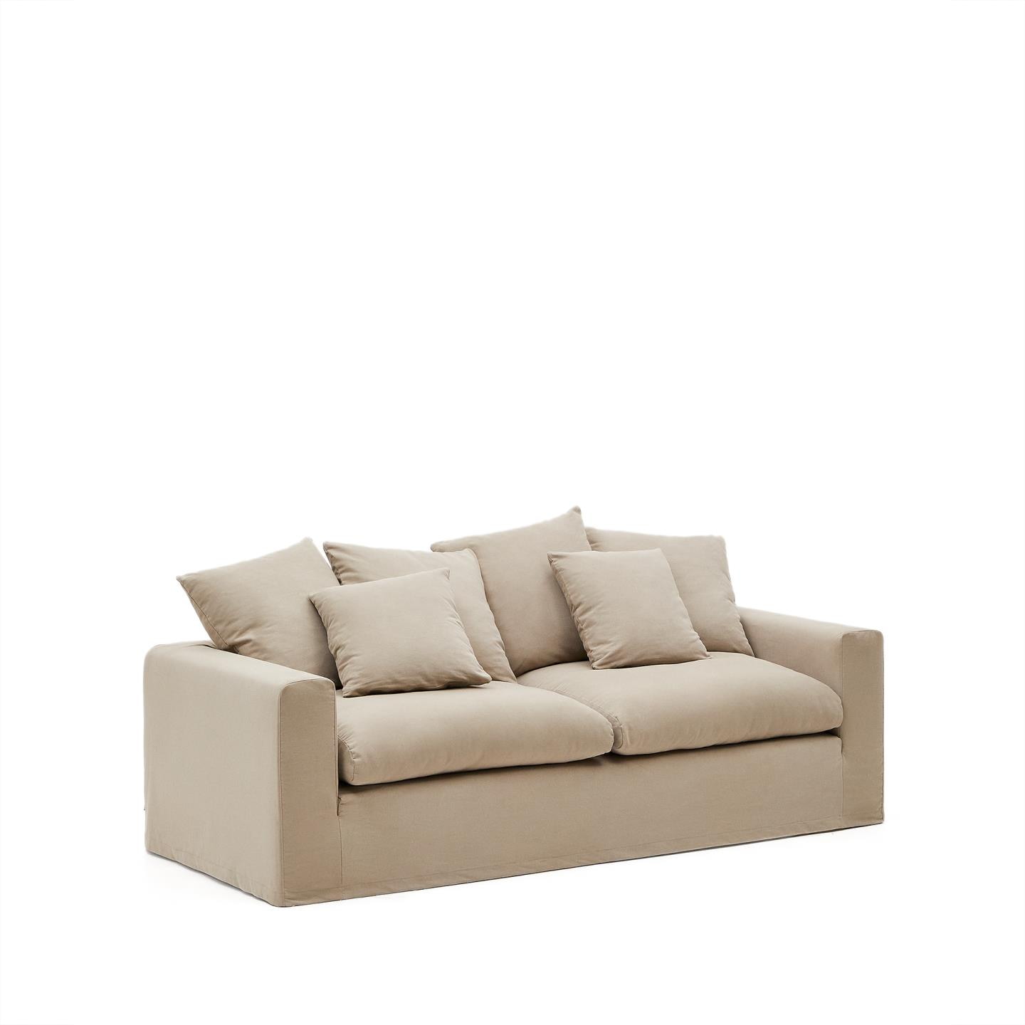 Kave Home 3-zits Bank 'Nora' kleur Taupe