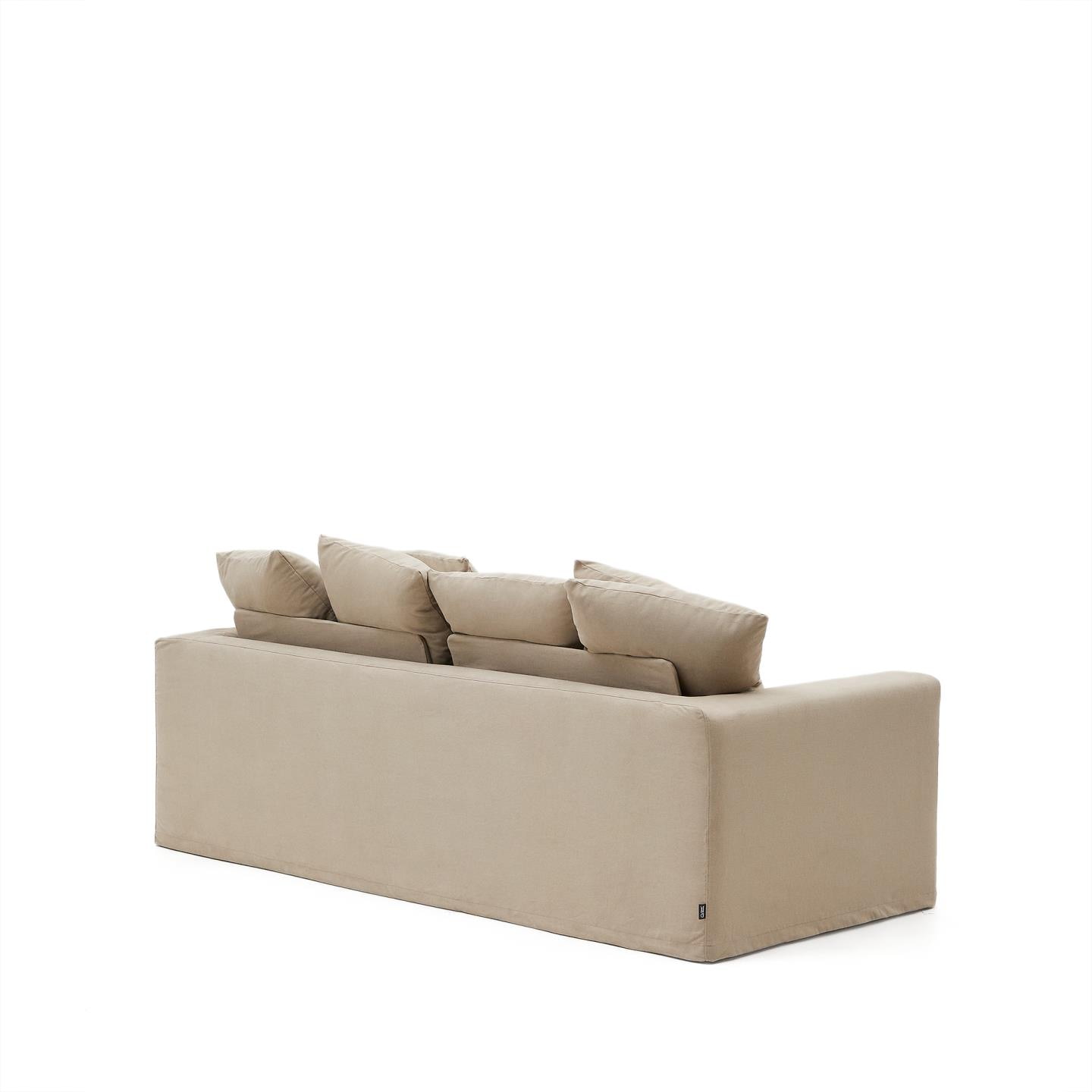 Kave Home 3-zits Bank 'Nora' kleur Taupe