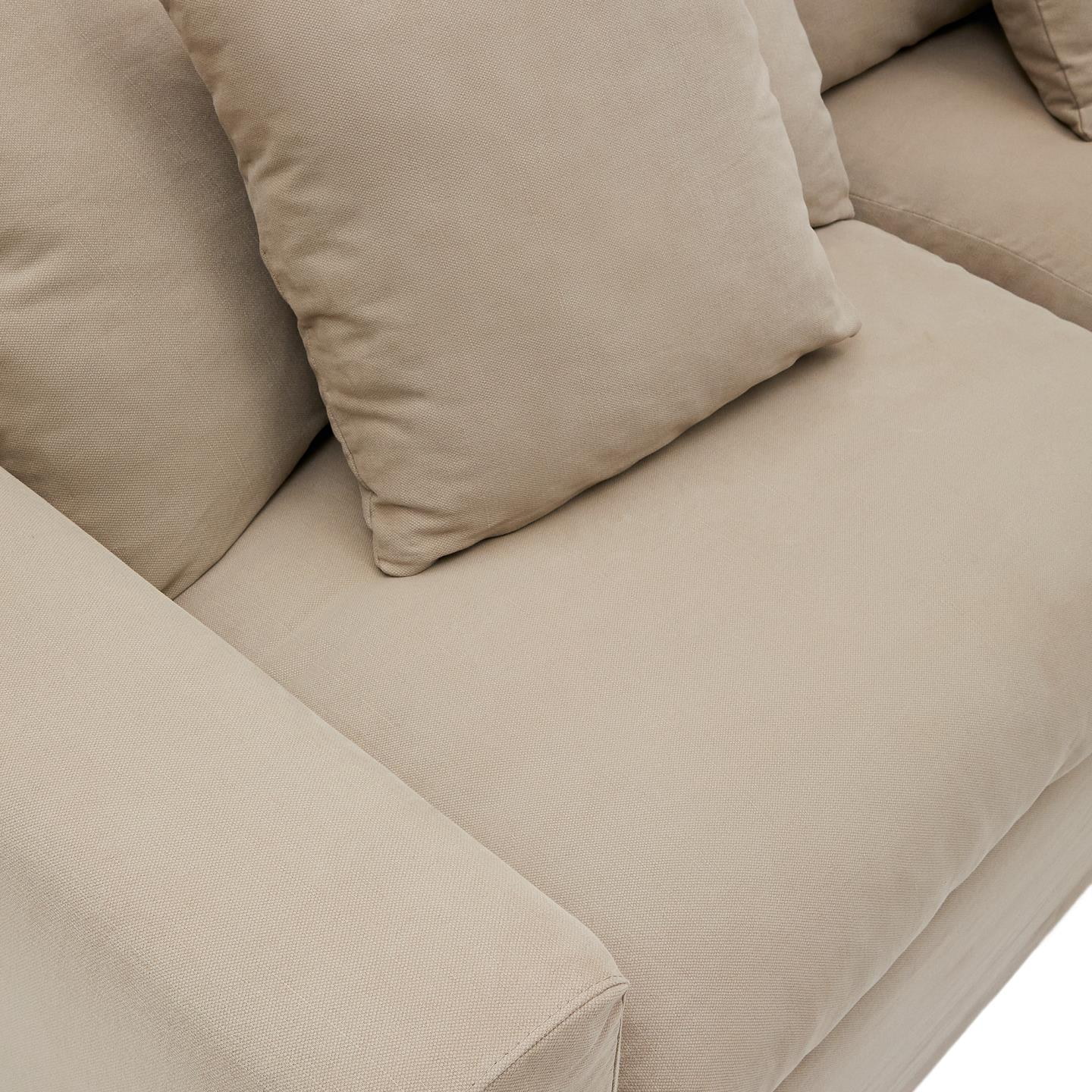 Kave Home 3-zits Bank 'Nora' kleur Taupe