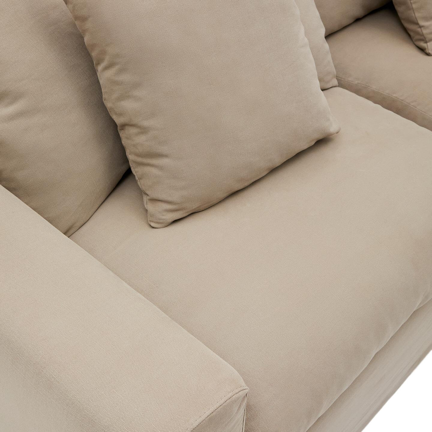 Kave Home 4-zits Bank 'Nora' kleur Taupe