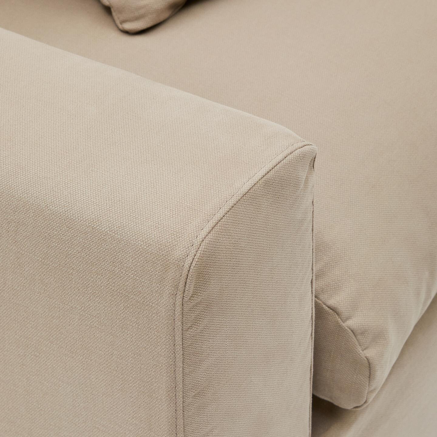 Kave Home 4-zits Bank 'Nora' kleur Taupe