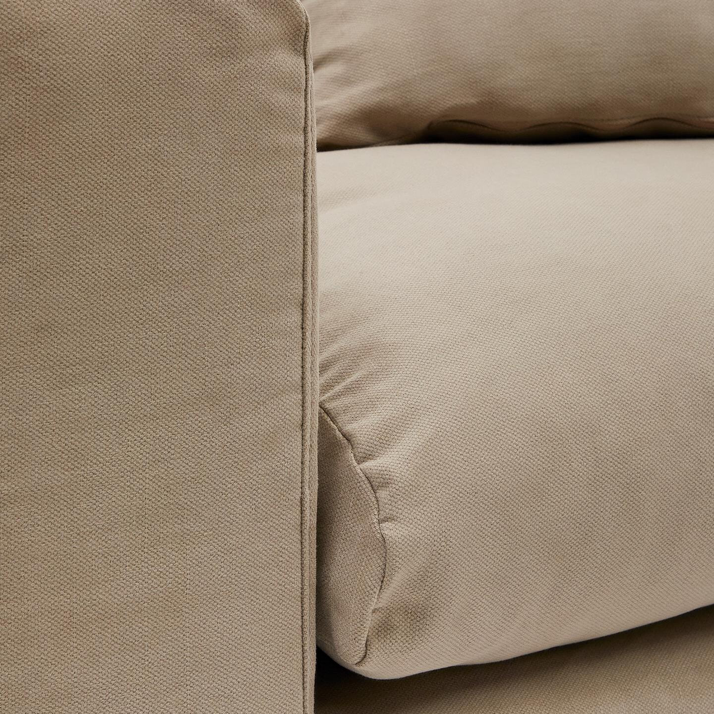 Kave Home 4-zits Bank 'Nora' kleur Taupe