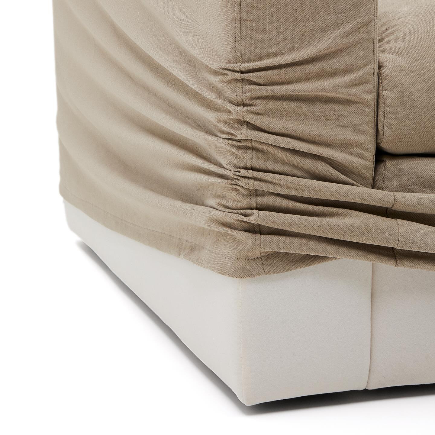 Kave Home 4-zits Bank 'Nora' kleur Taupe
