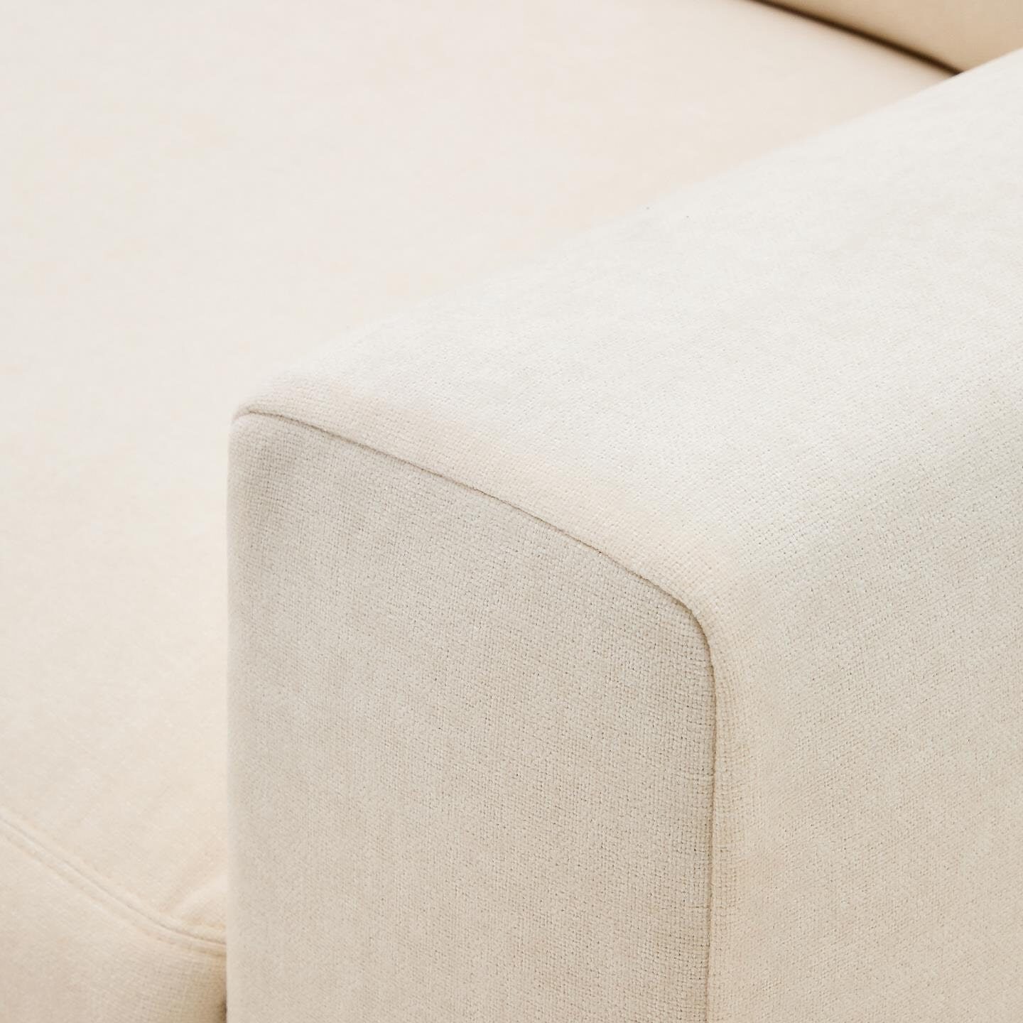 Kave Home 3-zits Loungebank 'Alea' Links, kleur Ecru