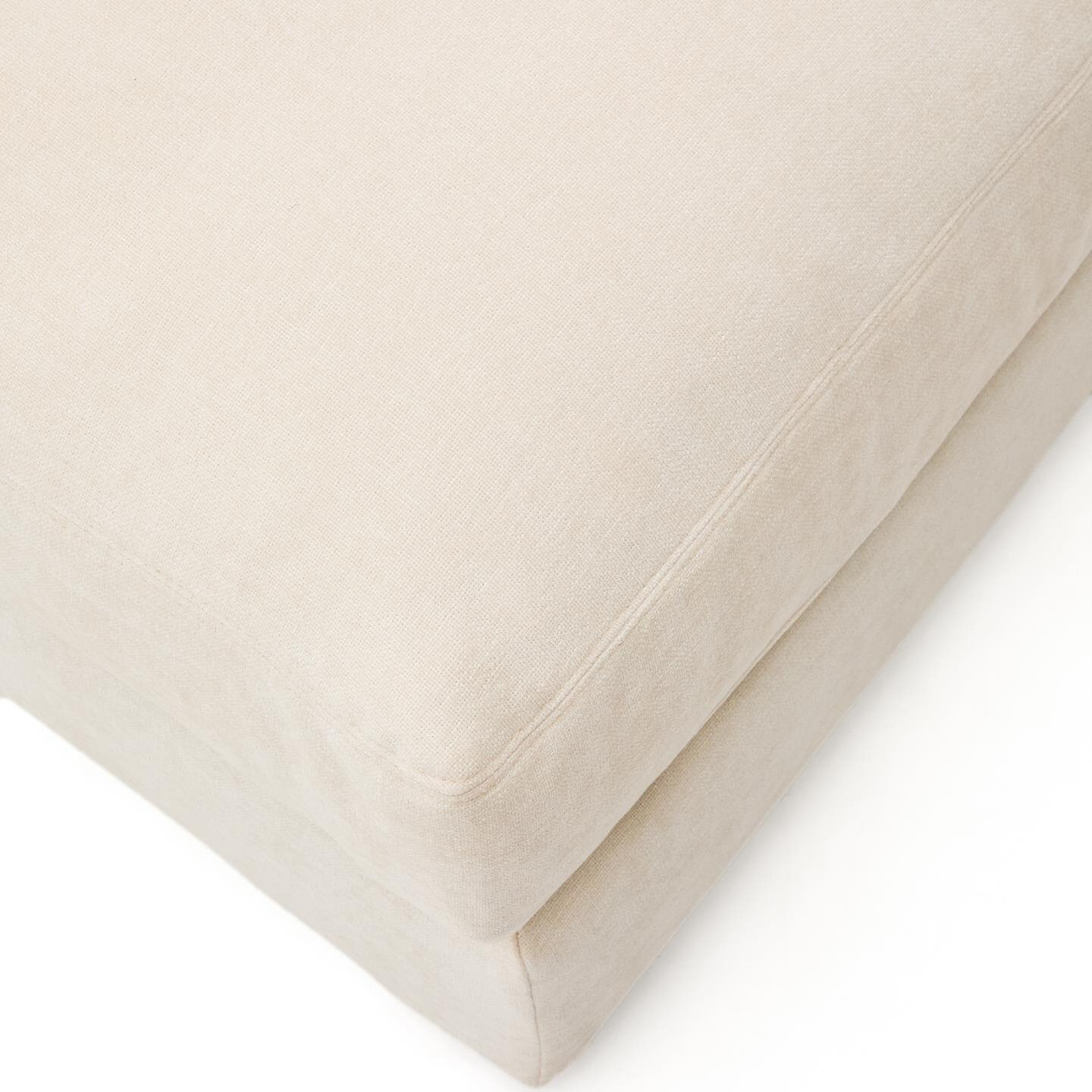 Kave Home Hocker 'Alea' kleur Ecru