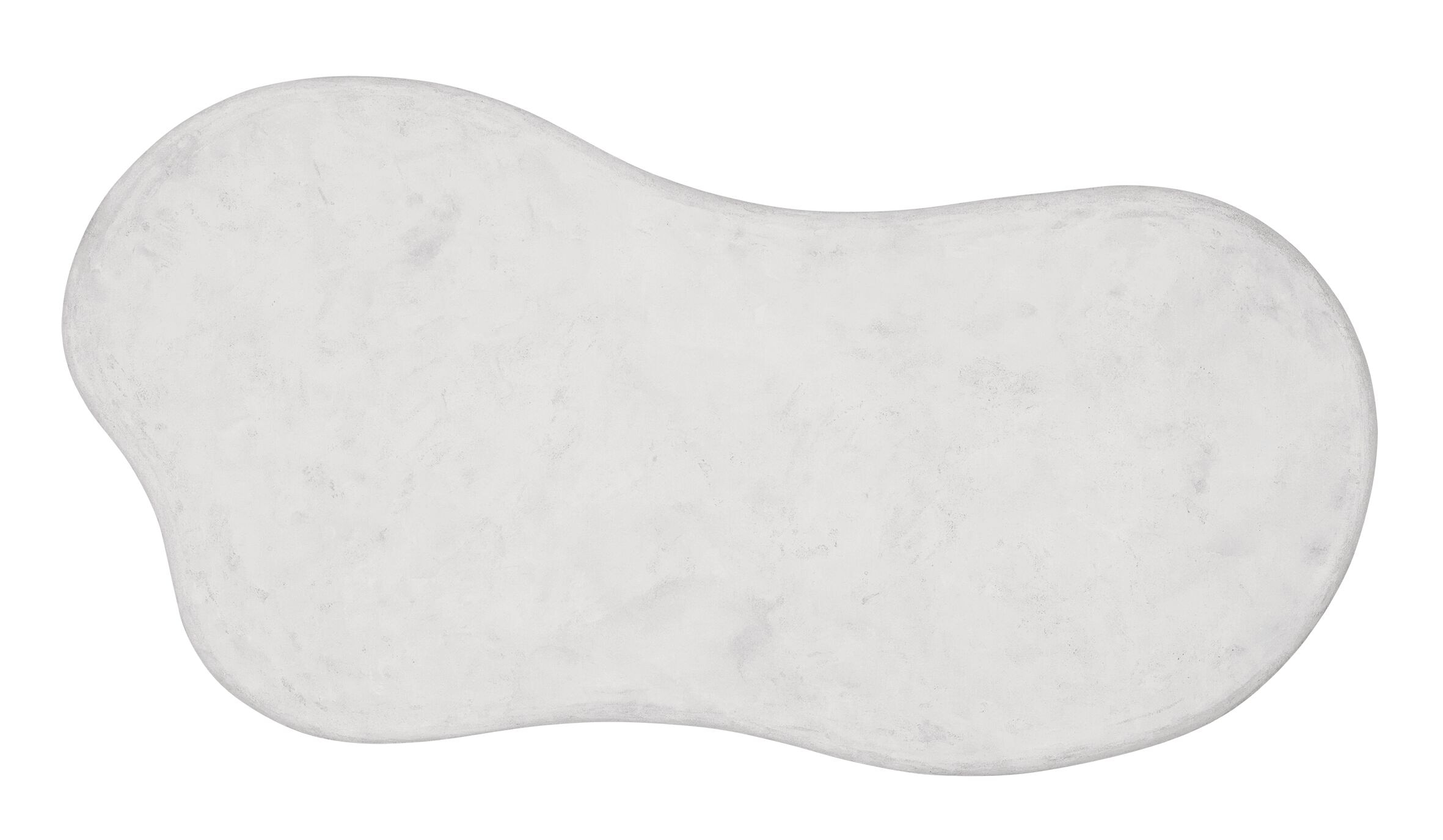 DTP Home Organische Salontafel 'Curva' Mortex, 130 x 69cm, kleur Chalk