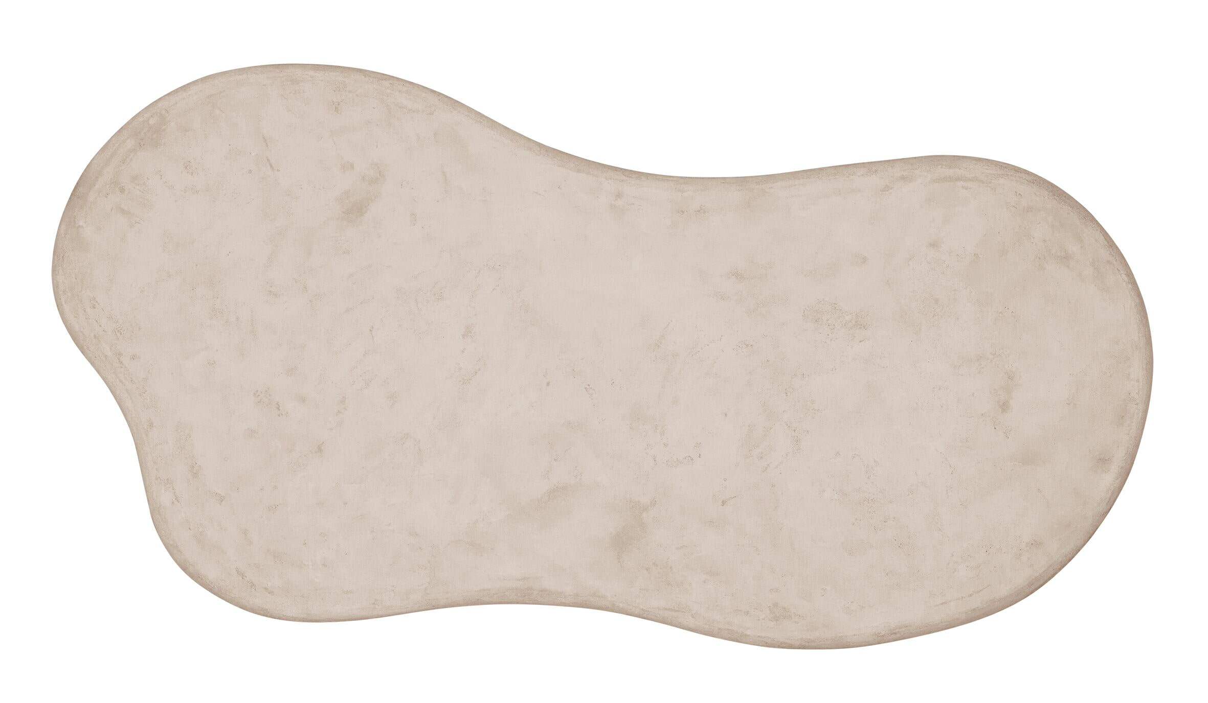 DTP Home Organische Salontafel 'Curva' Mortex, 130 x 69cm, kleur Zand