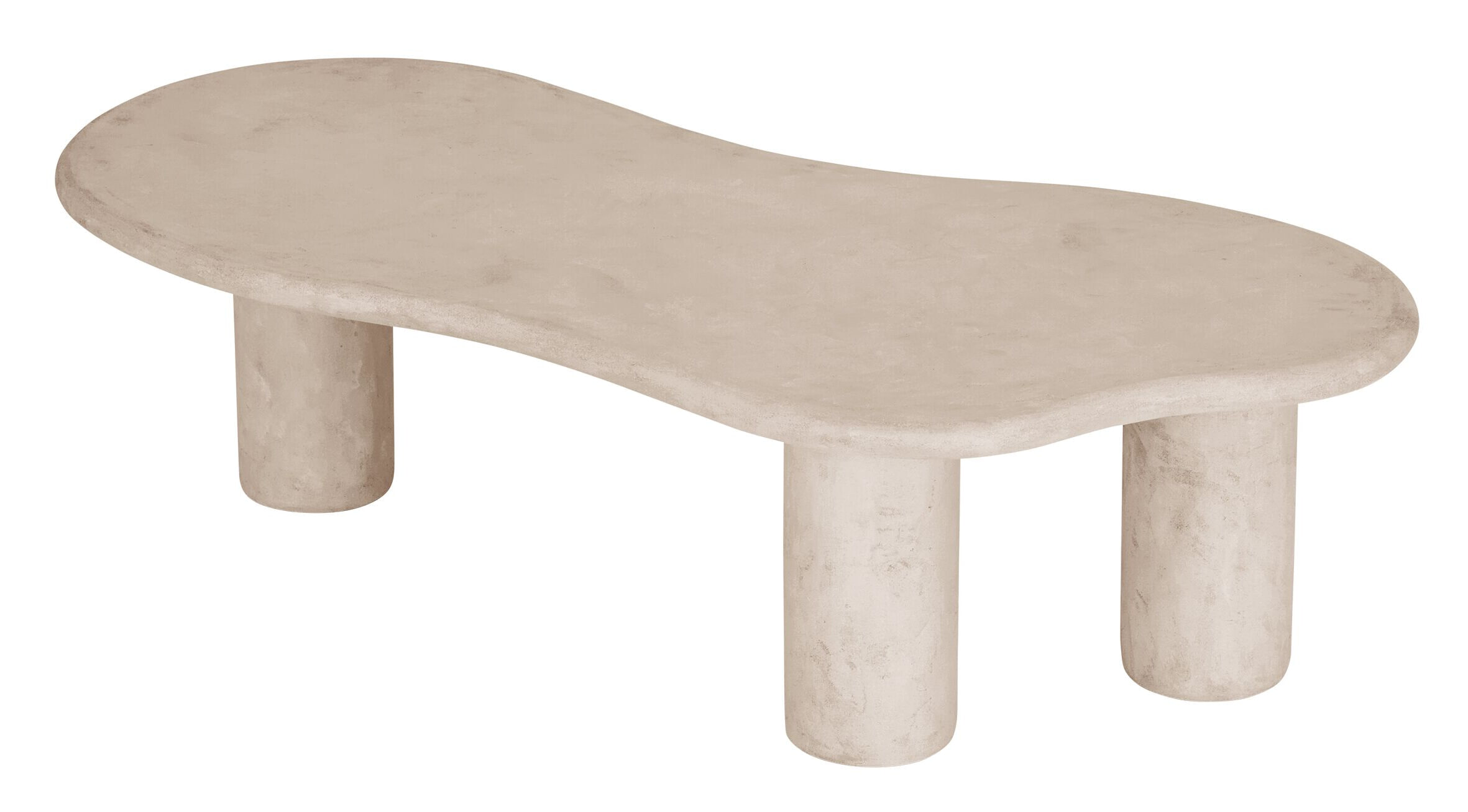 DTP Home Organische Salontafel 'Curva' Mortex, 130 x 69cm