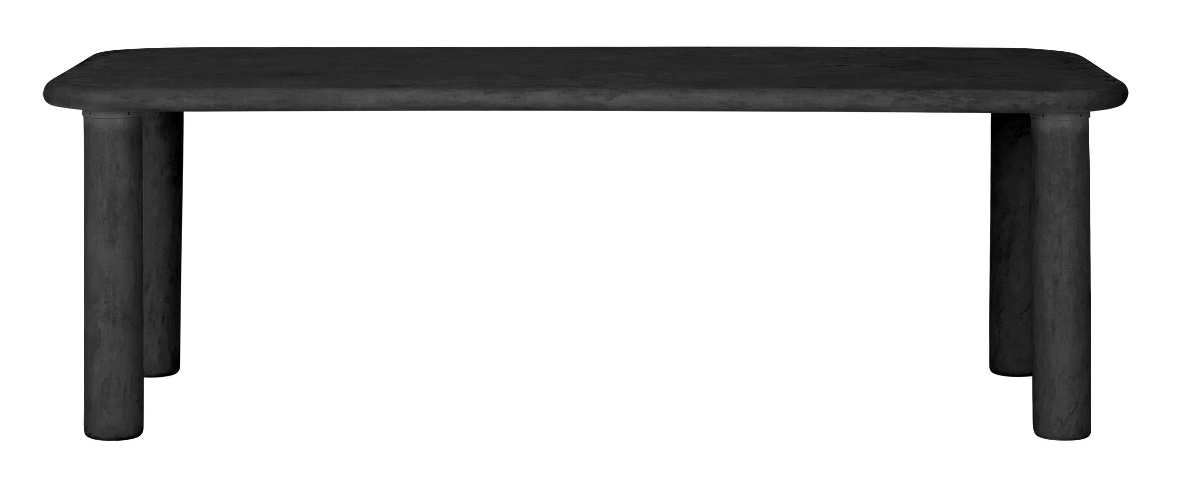 DTP Home Eettafel 'Clio' Betonlook, 230 x 100cm, kleur Zwart