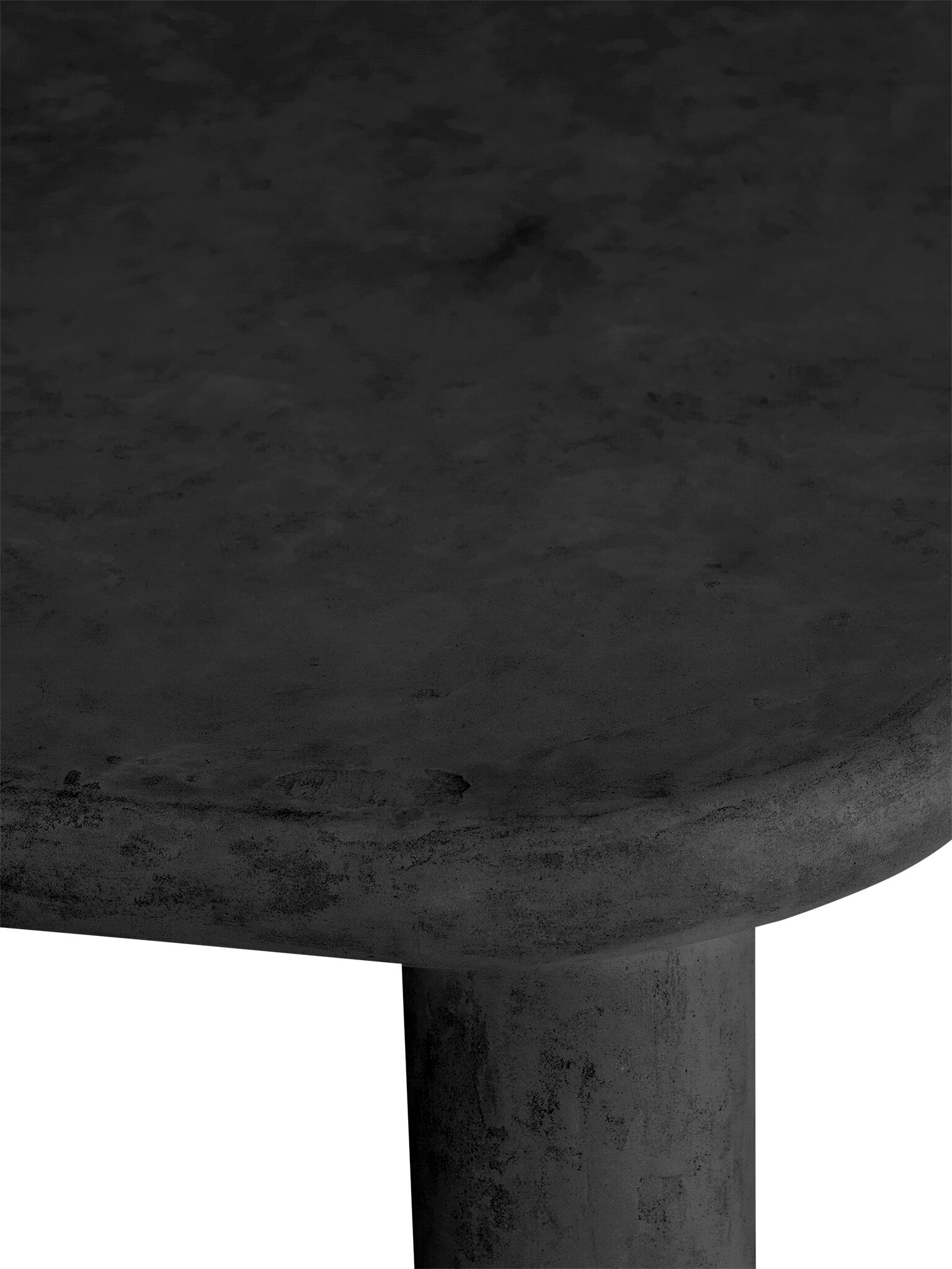 DTP Home Eettafel 'Clio' Betonlook, 230 x 100cm, kleur Zwart