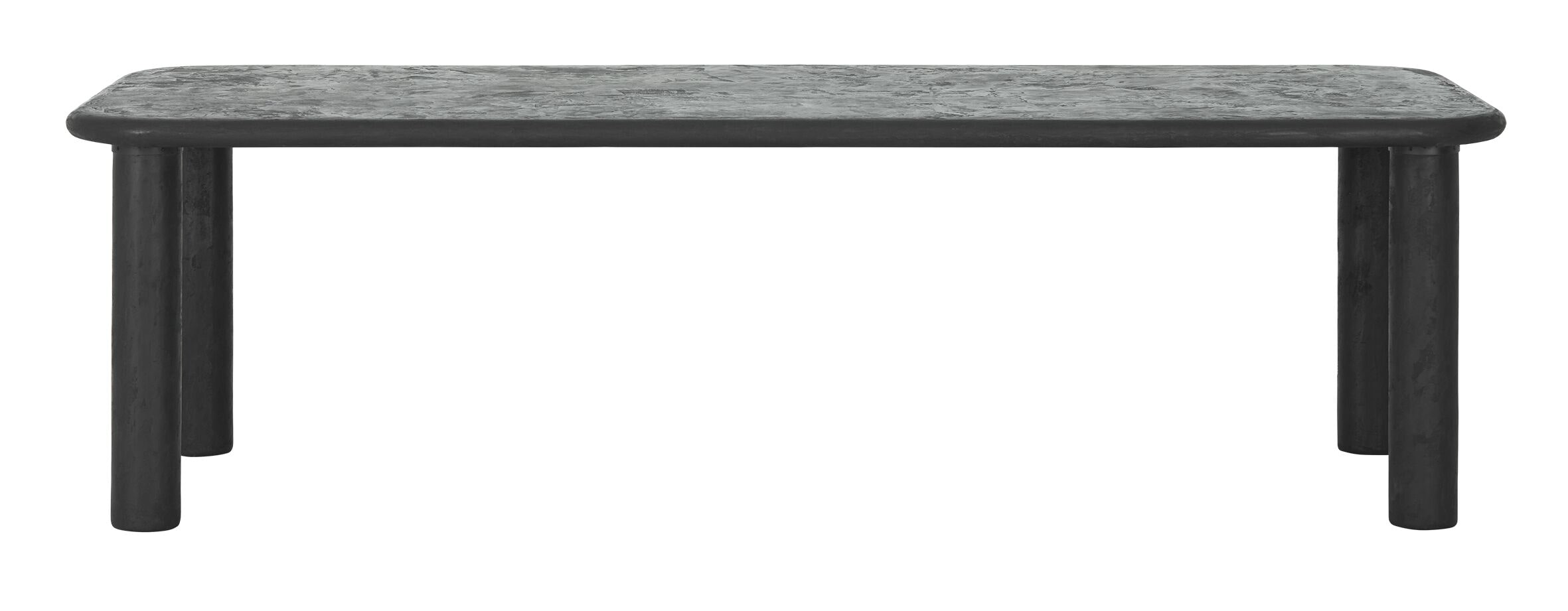 DTP Home Eettafel 'Clio' Betonlook, 260 x 100cm, kleur Zwart
