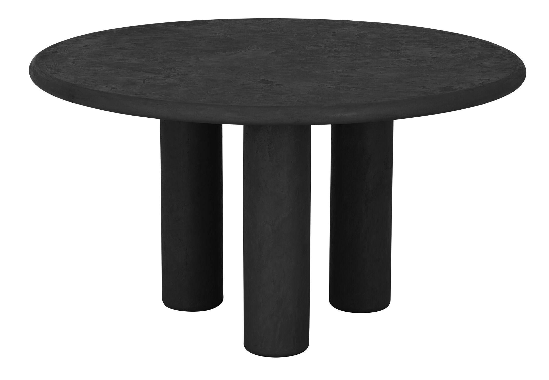 DTP Home Ronde Eettafel 'Clio' Betonlook, 140cm, kleur Zwart