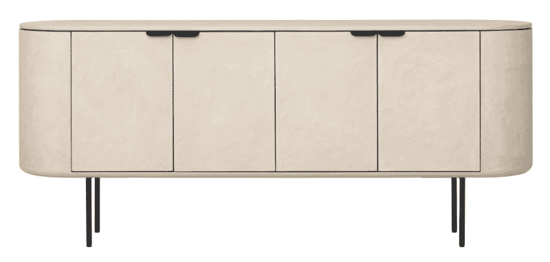 DTP Home Dressoir 'Scala' Mortex, 200 x 85cm, kleur Zand