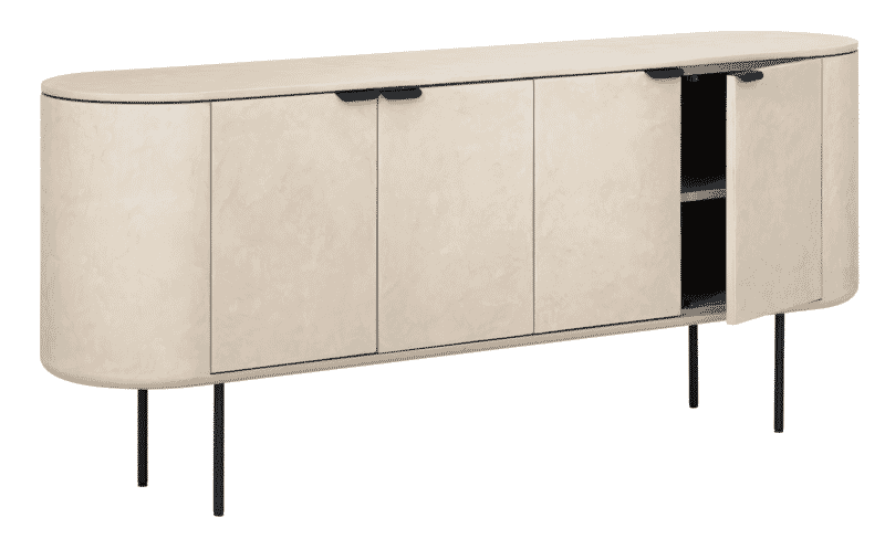 DTP Home Dressoir 'Scala' Mortex, 200 x 85cm, kleur Zand