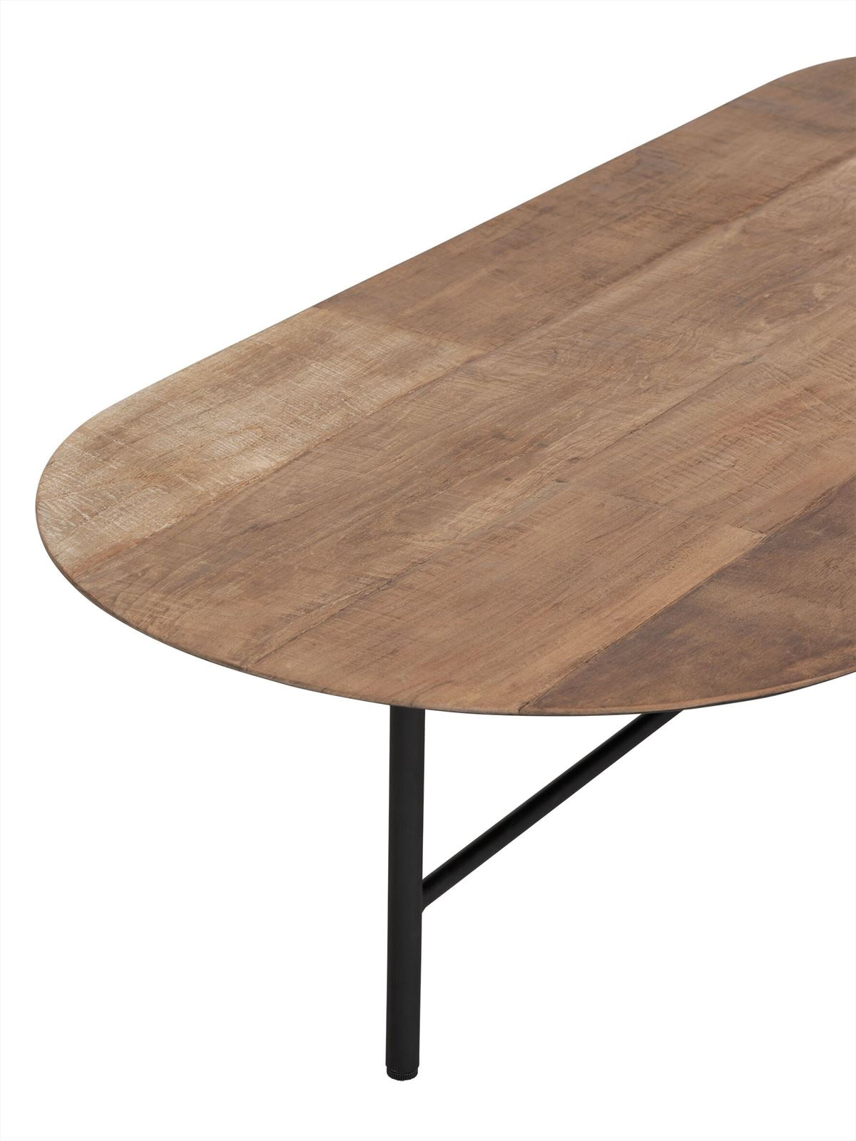 DTP Home Ovale Salontafel 'Soho' Teakhout, 150 x 60cm