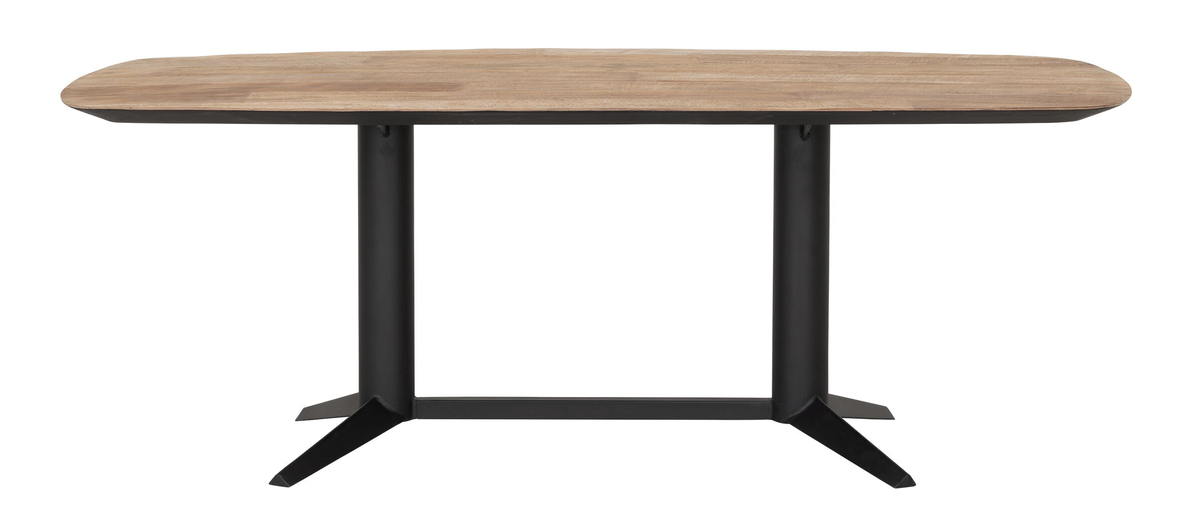 DTP Home Eettafel 'Soho' Deens ovaal, Teakhout, 210 x 110cm