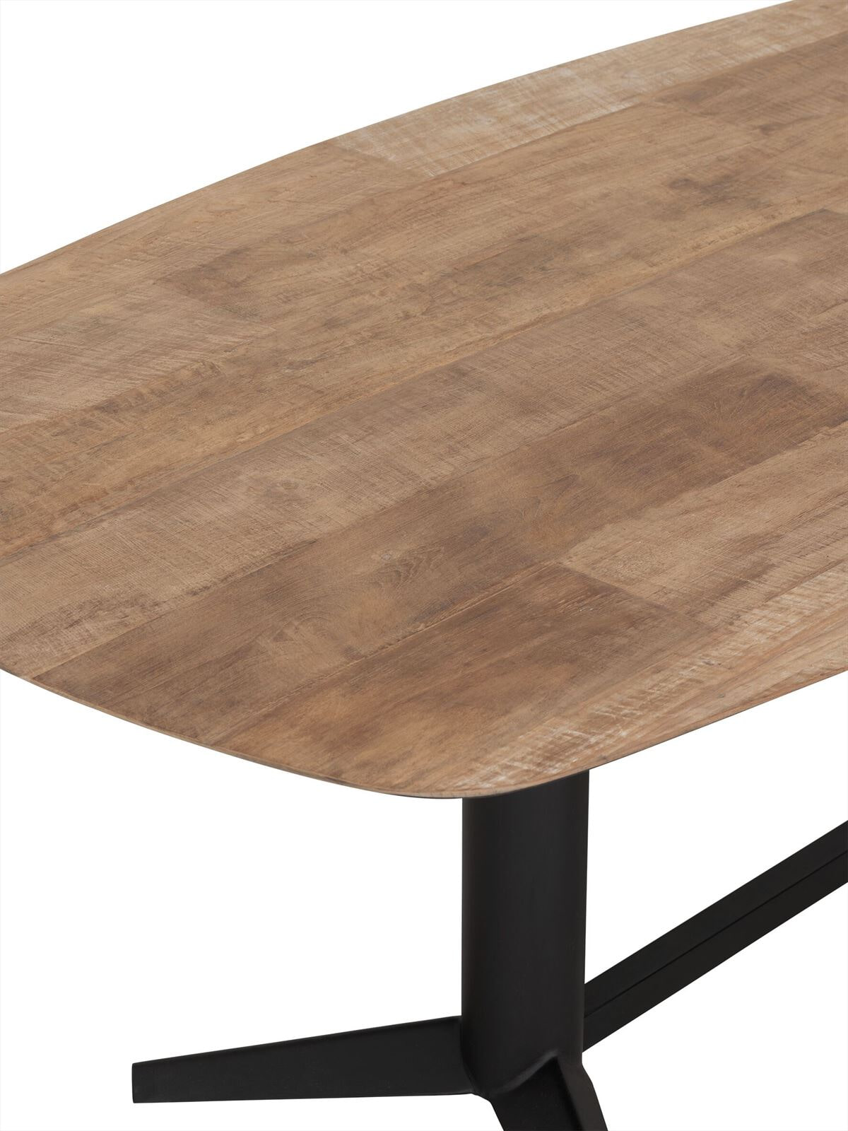 DTP Home Eettafel 'Soho' Deens ovaal, Teakhout, 210 x 110cm
