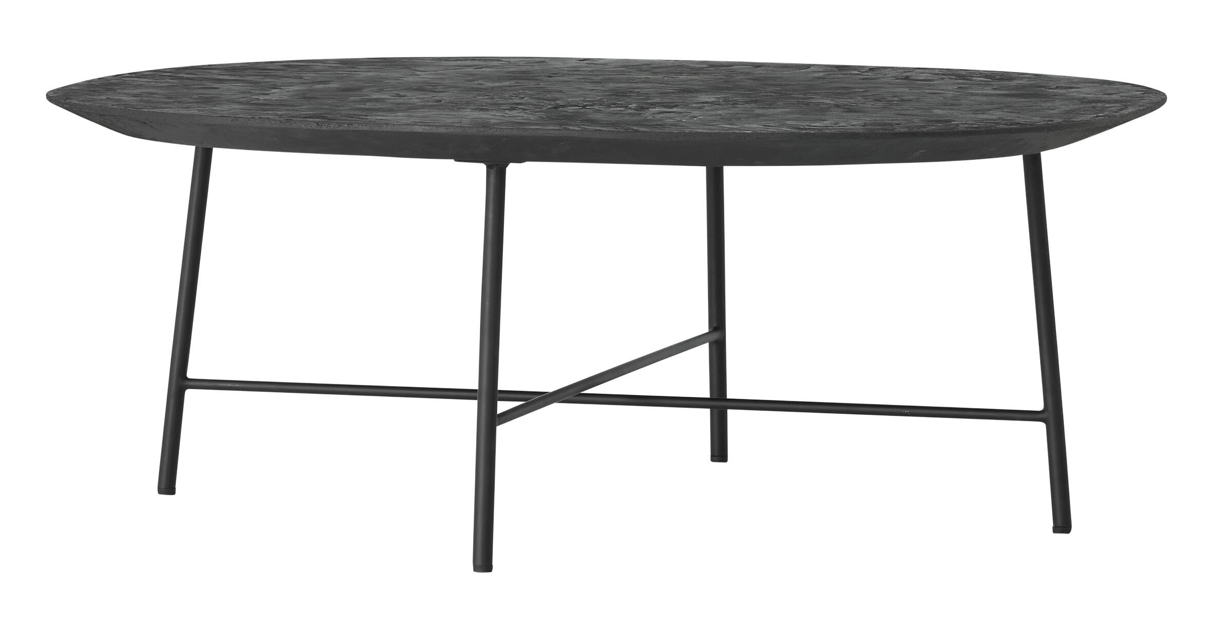 DTP Home Semi Ronde Salontafel 'Soho' Betonlook, 90cm