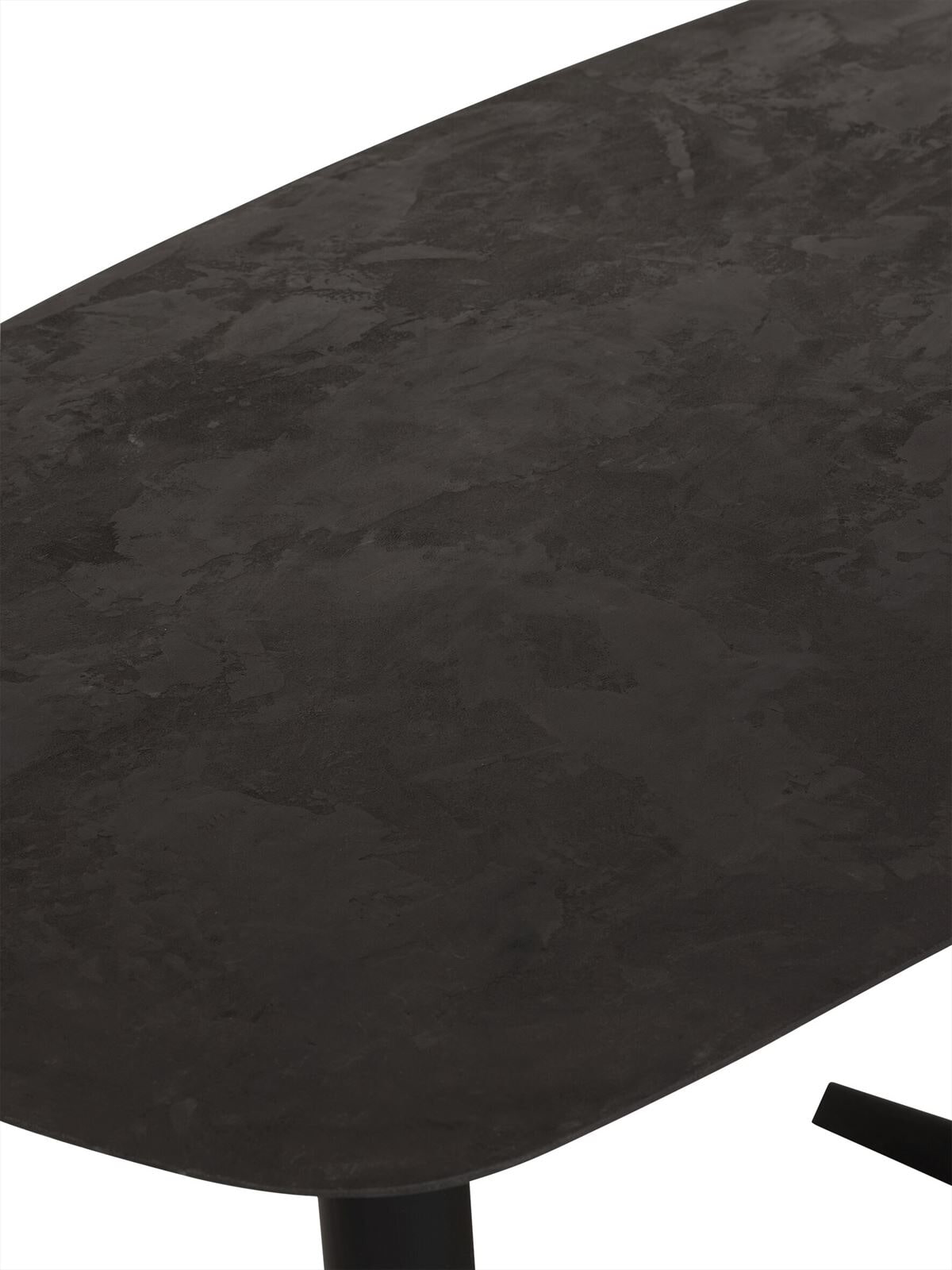 DTP Home Bartafel 'Soho' Deens ovaal, Betonlook, 160 x 90cm