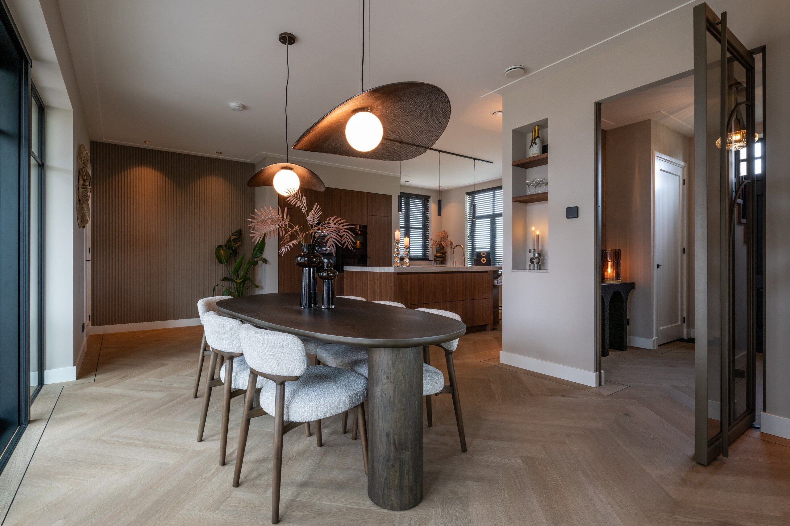 Richmond Organische Eettafel 'Ellington' Hout, 230 x 100cm