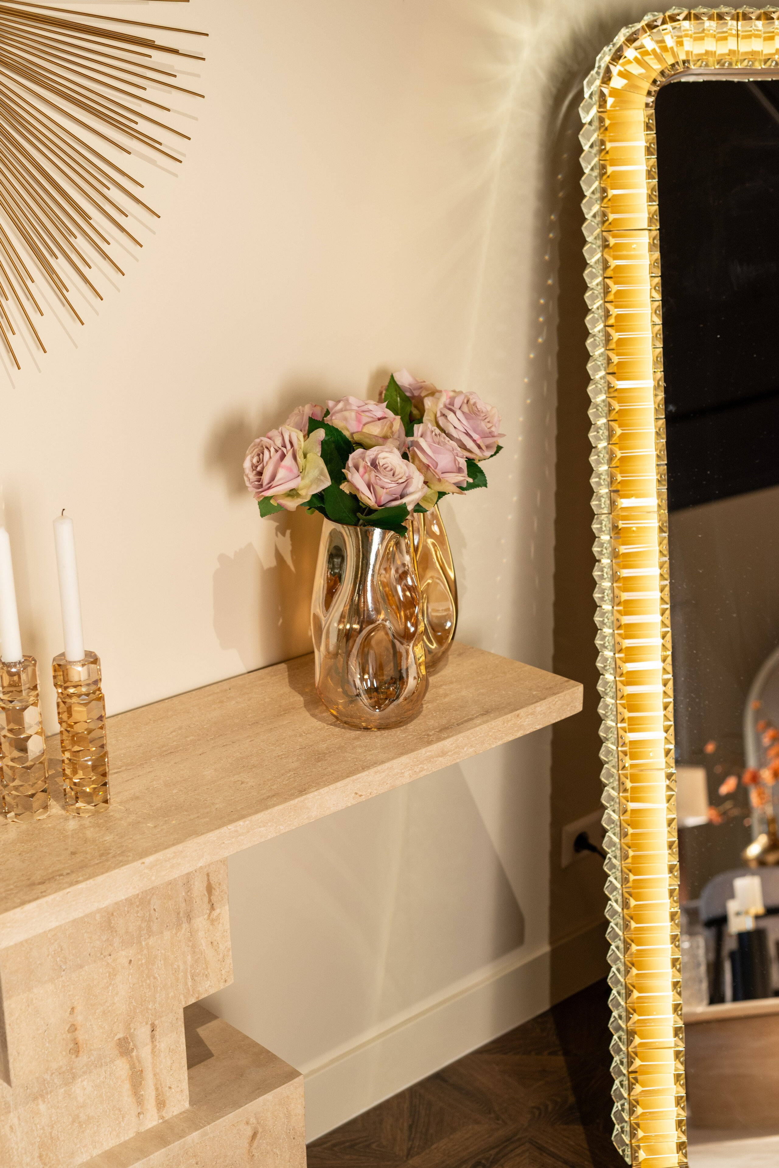 Richmond Kandelaar 'Zofia' Glas, 18cm