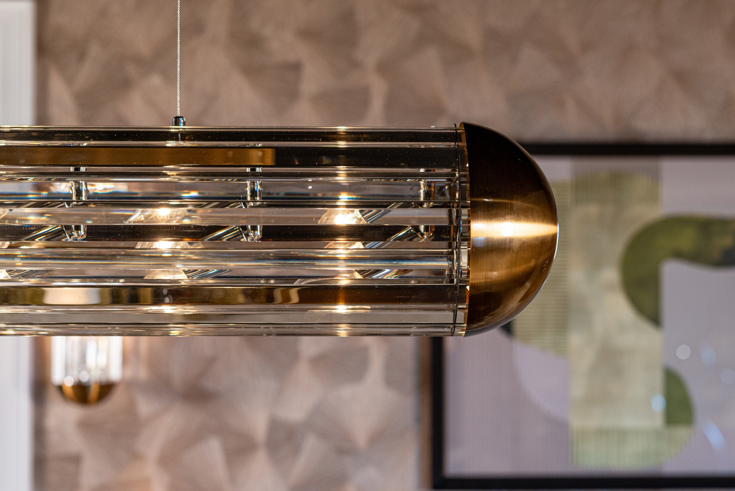 Richmond Hanglamp 'Mula' 120cm, kleur Brons