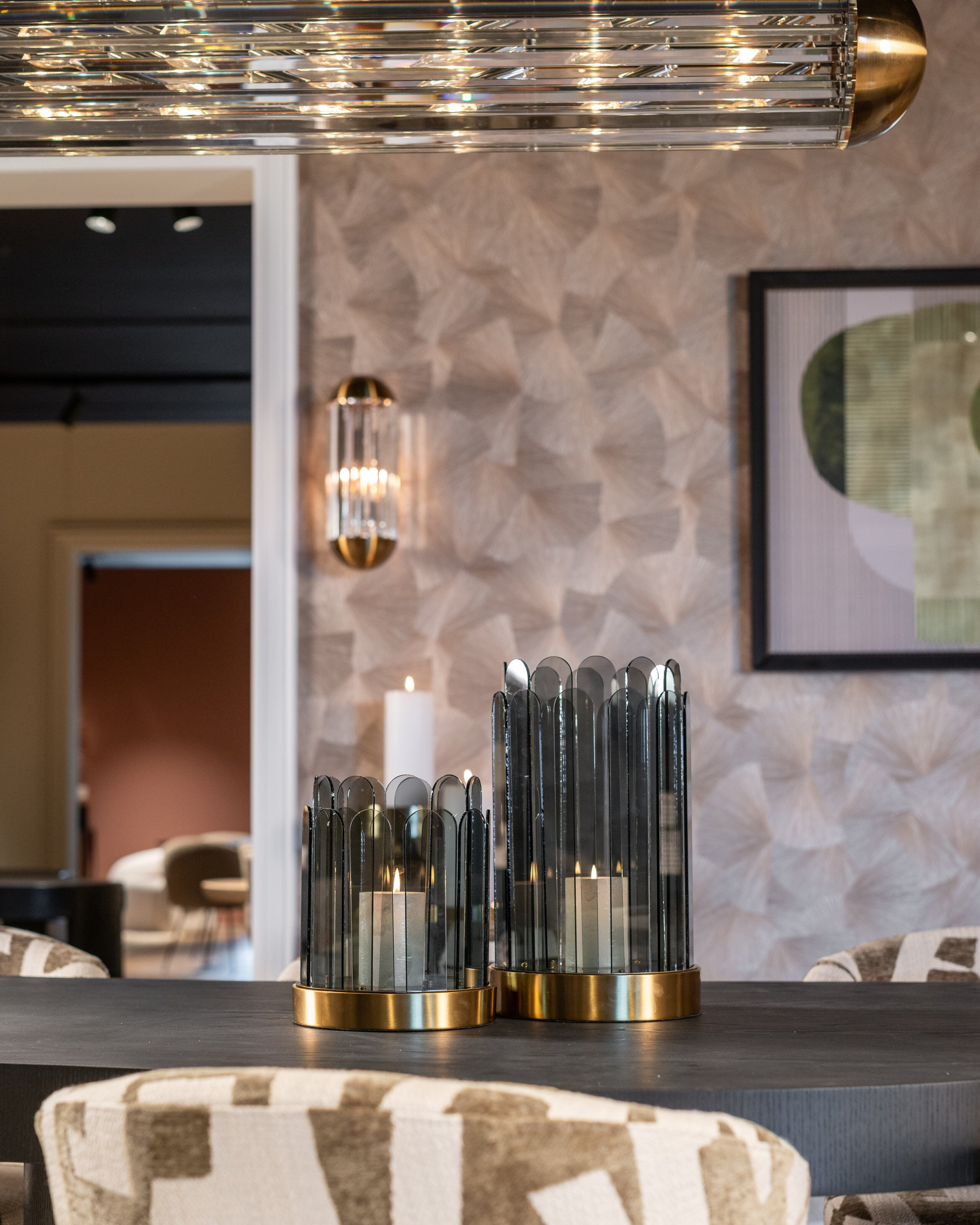 Richmond Hanglamp 'Mula' 120cm, kleur Brons