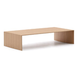 Kave Home Salontafel 'Litto' Eiken, 140 x 70cm, kleur Naturel
