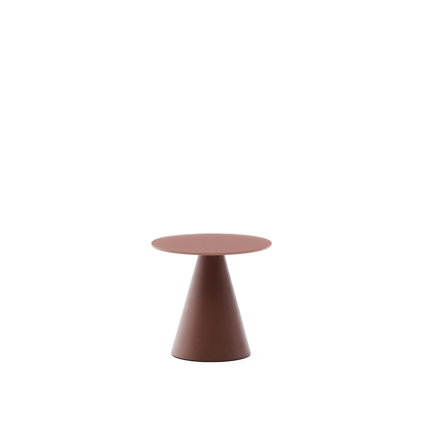 Kave Home Ronde Bijzettafel Wilshire 35cm - Terracotta