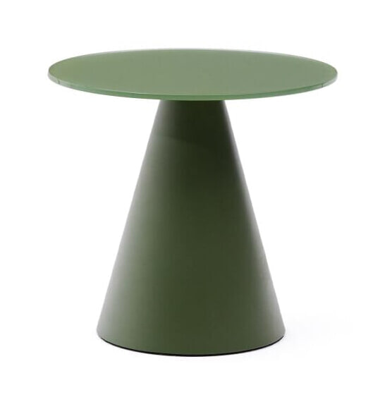 Kave Home Ronde Bijzettafel 'Wilshire' Gehard glas, 35cm