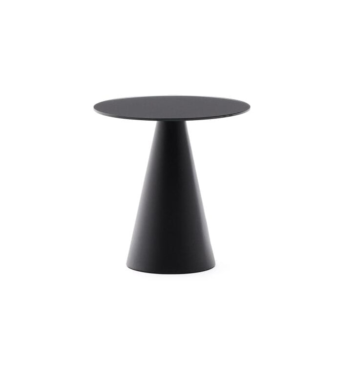 Kave Home Ronde Bijzettafel 'Wilshire' 30cm, kleur Zwart