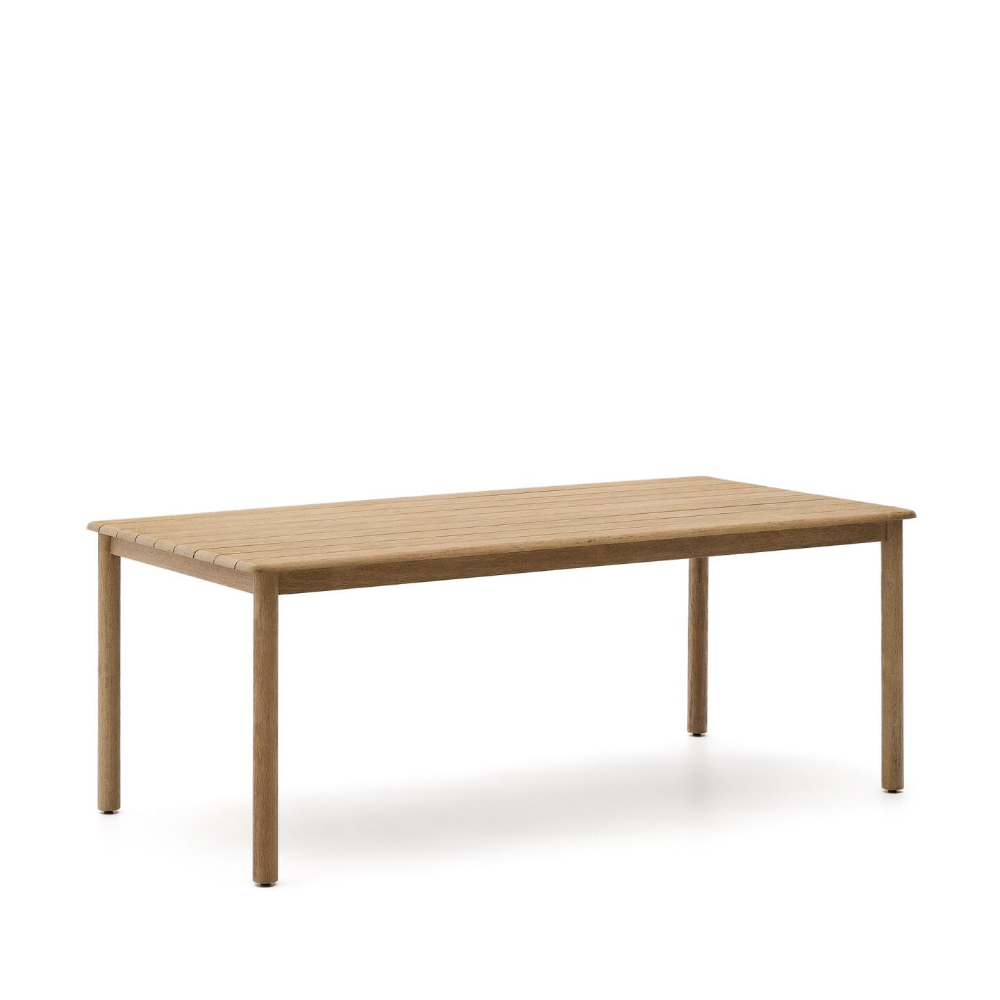 Kave Home Eettafel Sori Acaciahout, 200 x 100cm - Naturel