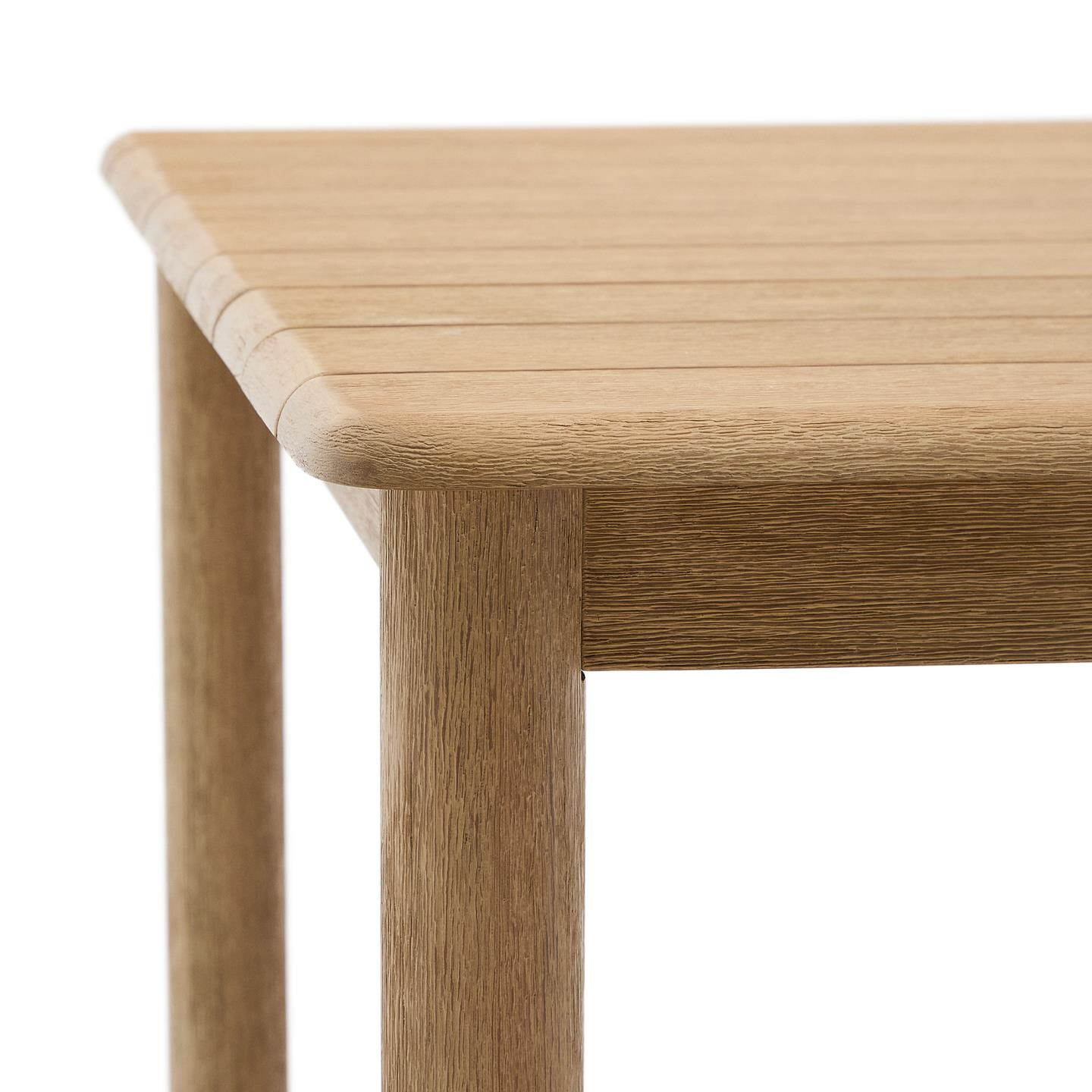 Kave Home Eettafel 'Sori' Acaciahout, 200 x 100cm