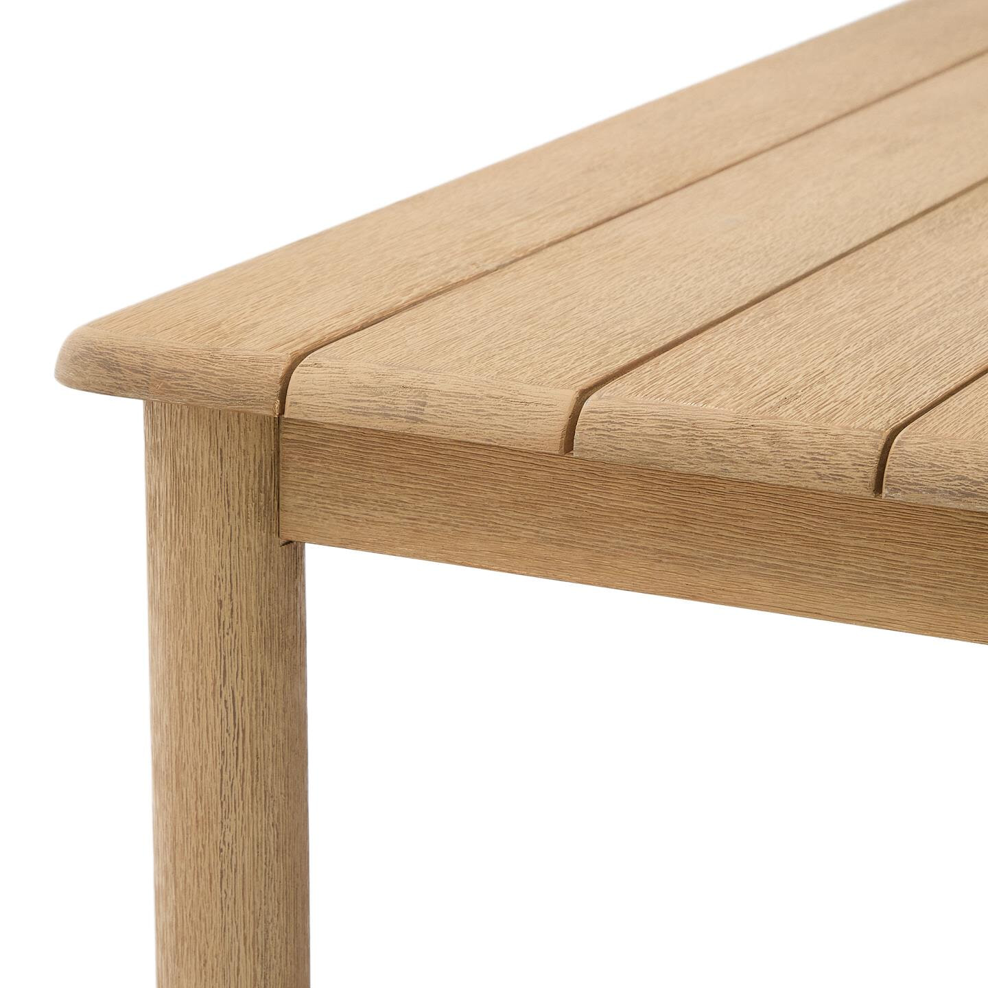 Kave Home Vierkante Eettafel 'Sori' Acaciahout, 135 x 135cm