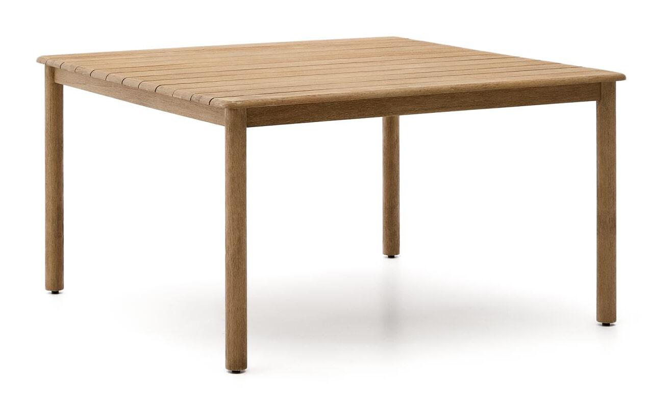 Kave Home Vierkante Eettafel 'Sori' Acaciahout, 135 x 135cm