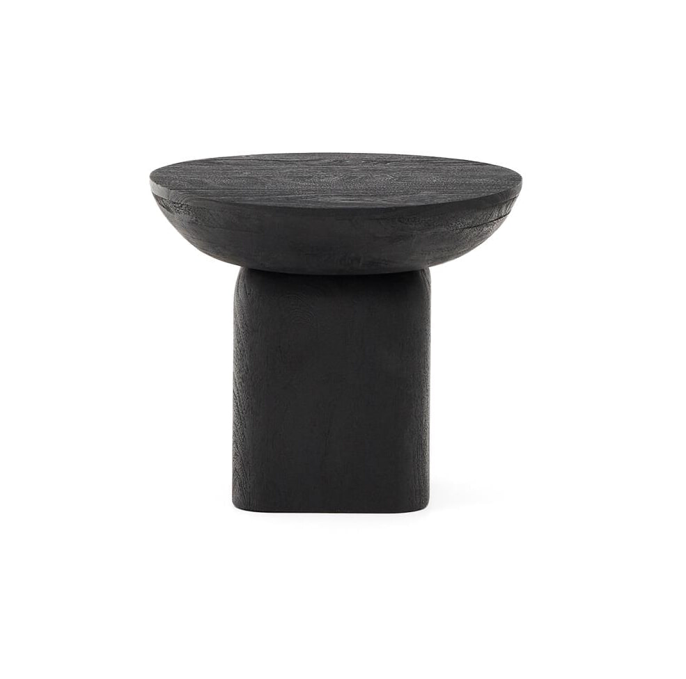 Kave Home Ronde Bijzettafel 'Ovak' Acaciahout, 50cm