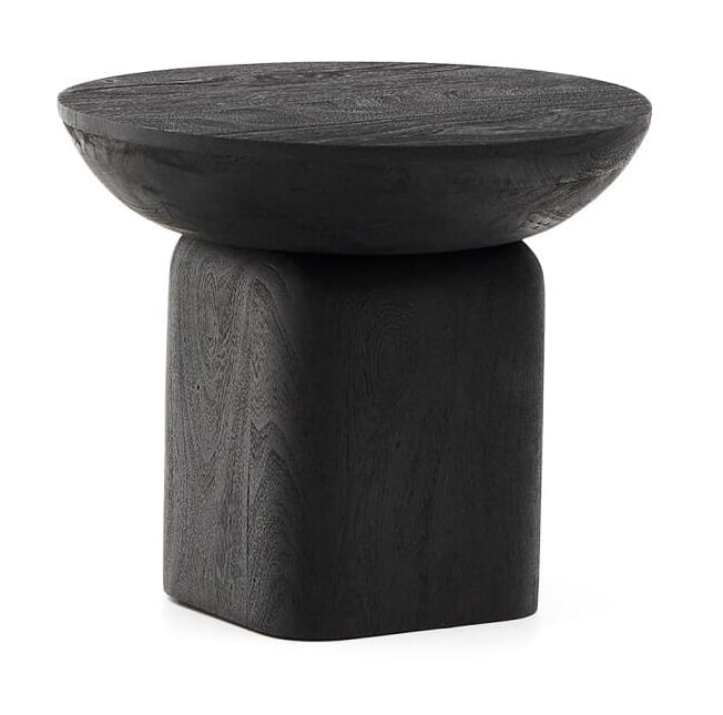 Kave Home Ronde Bijzettafel 'Ovak' Acaciahout, 50cm