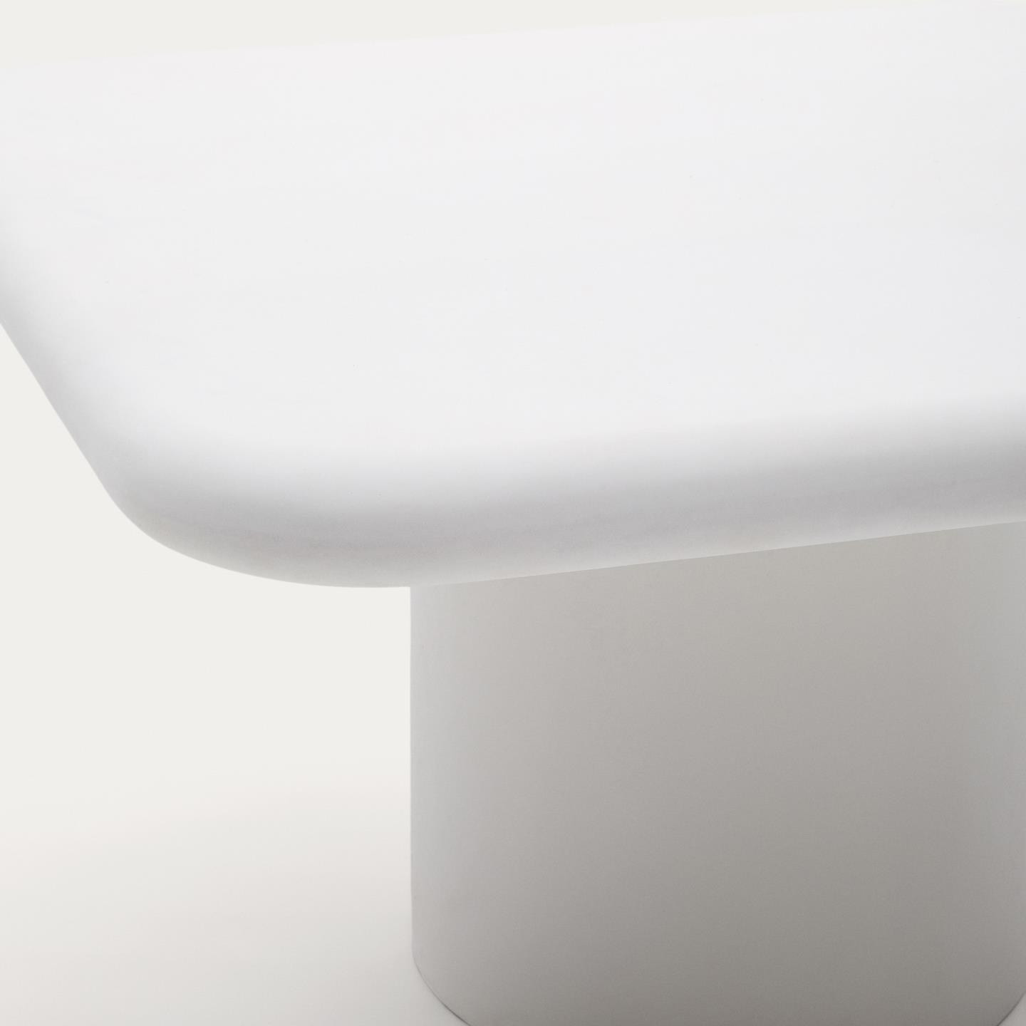Kave Home Vierkante Eettafel 'Addaia' Cement, 135 x 135cm