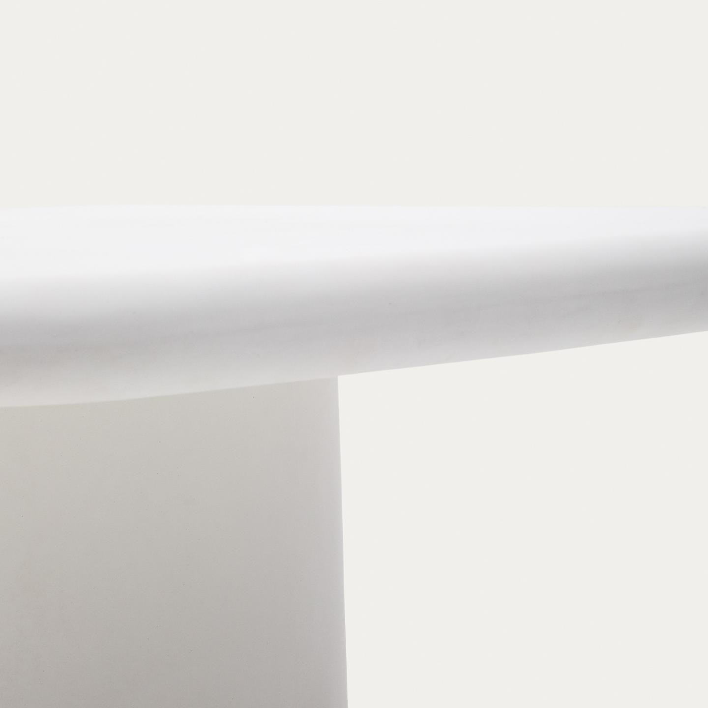Kave Home Vierkante Eettafel 'Addaia' Cement, 135 x 135cm