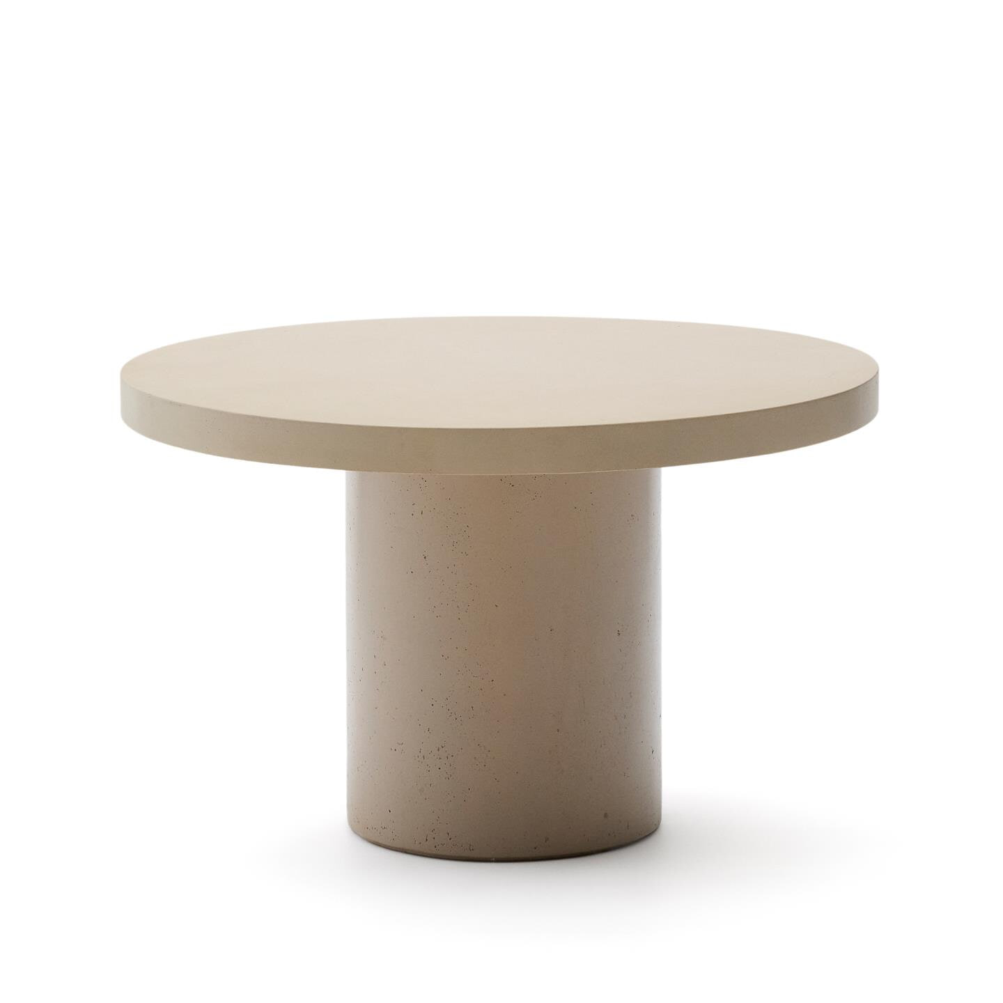 Kave Home Ronde Eettafel Aiguablava Beton, 120cm