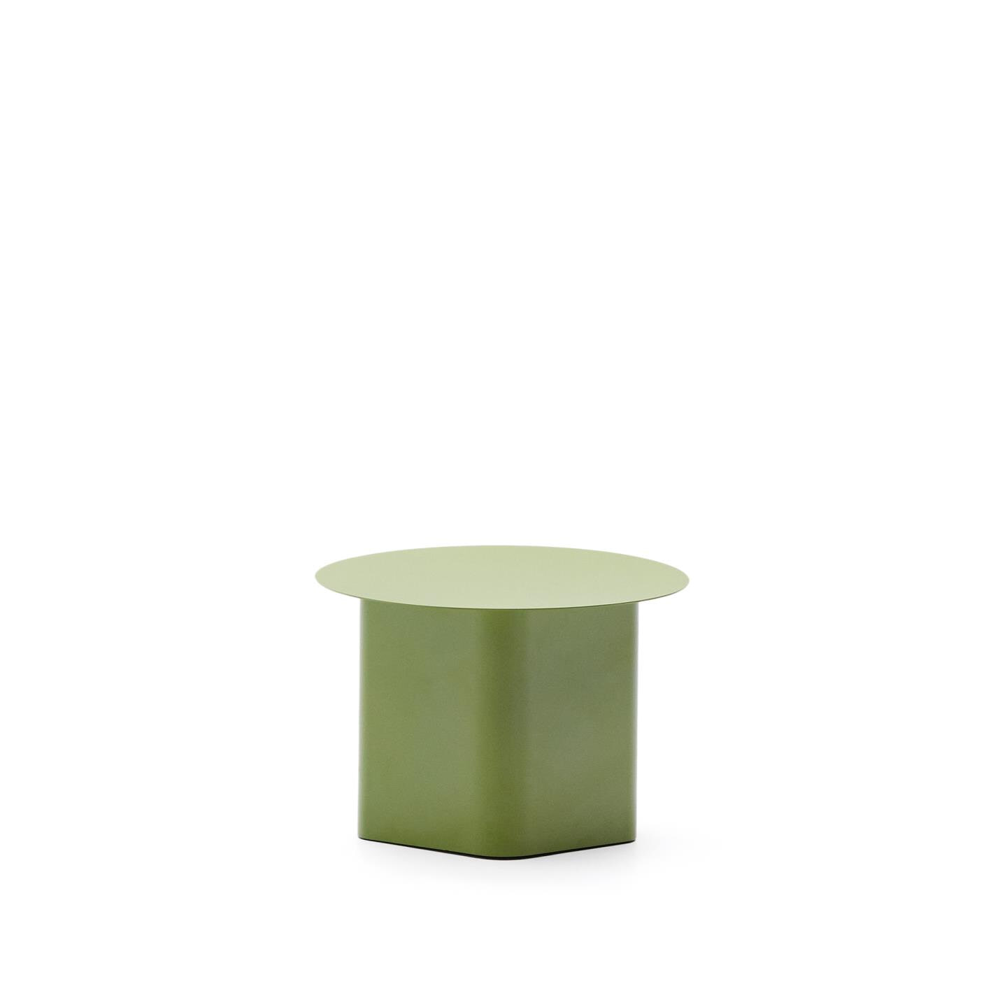 Kave Home Ronde Bijzettafel 'Arvin' 55cm, kleur Groen