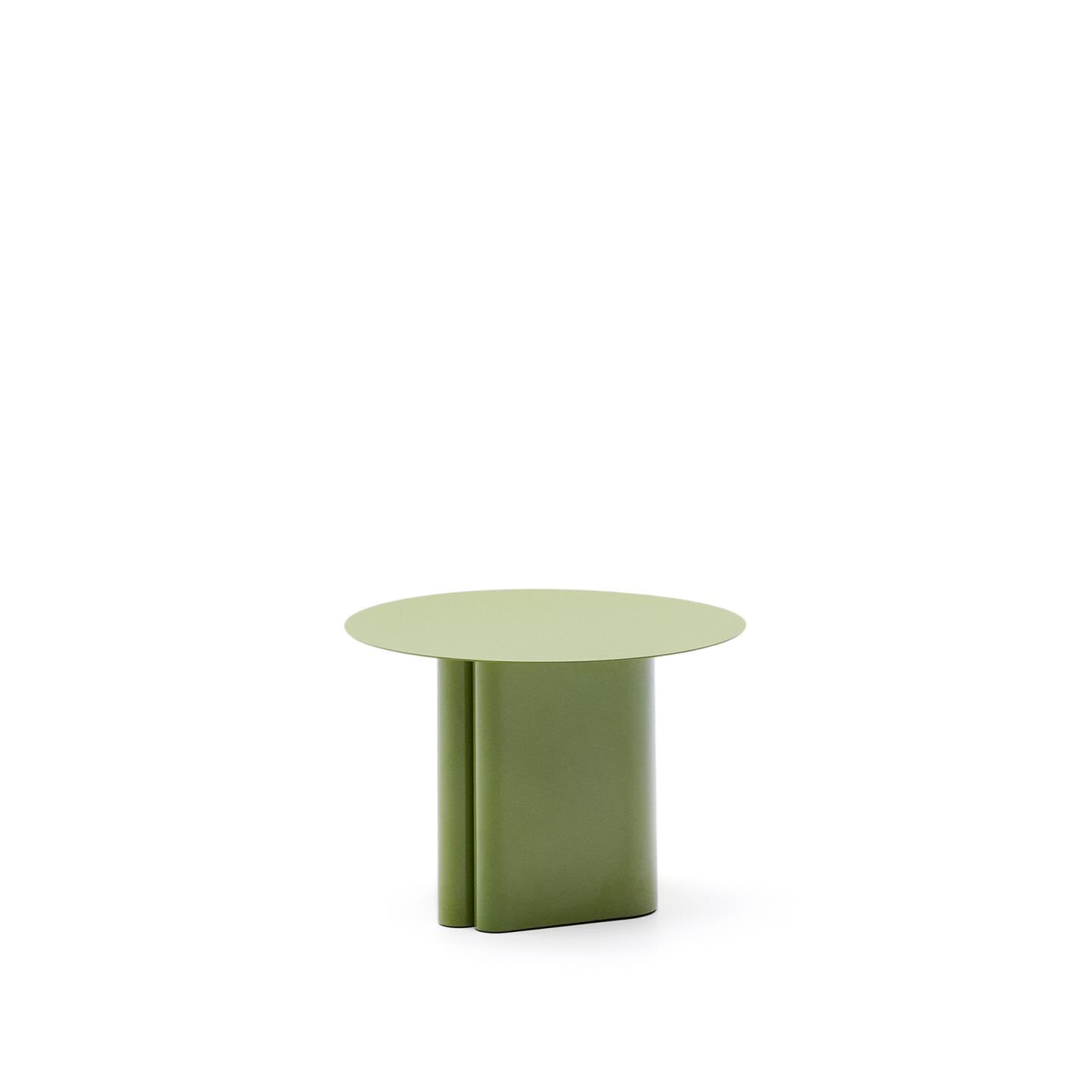 Kave Home Ronde Bijzettafel 'Arvin' 55cm, kleur Groen