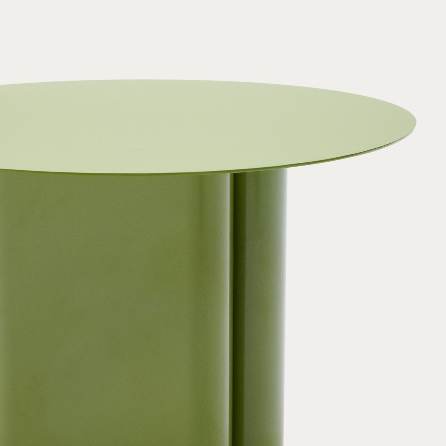 Kave Home Ronde Bijzettafel 'Arvin' 55cm, kleur Groen