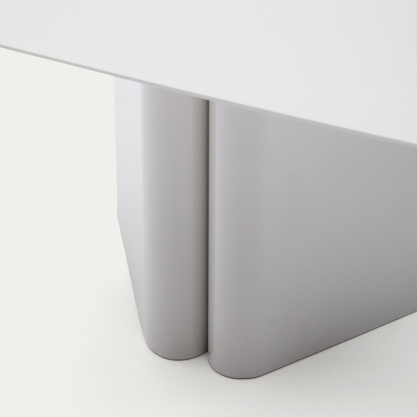 Kave Home Salontafel 'Arvin' 70 x 52cm, kleur Grijs